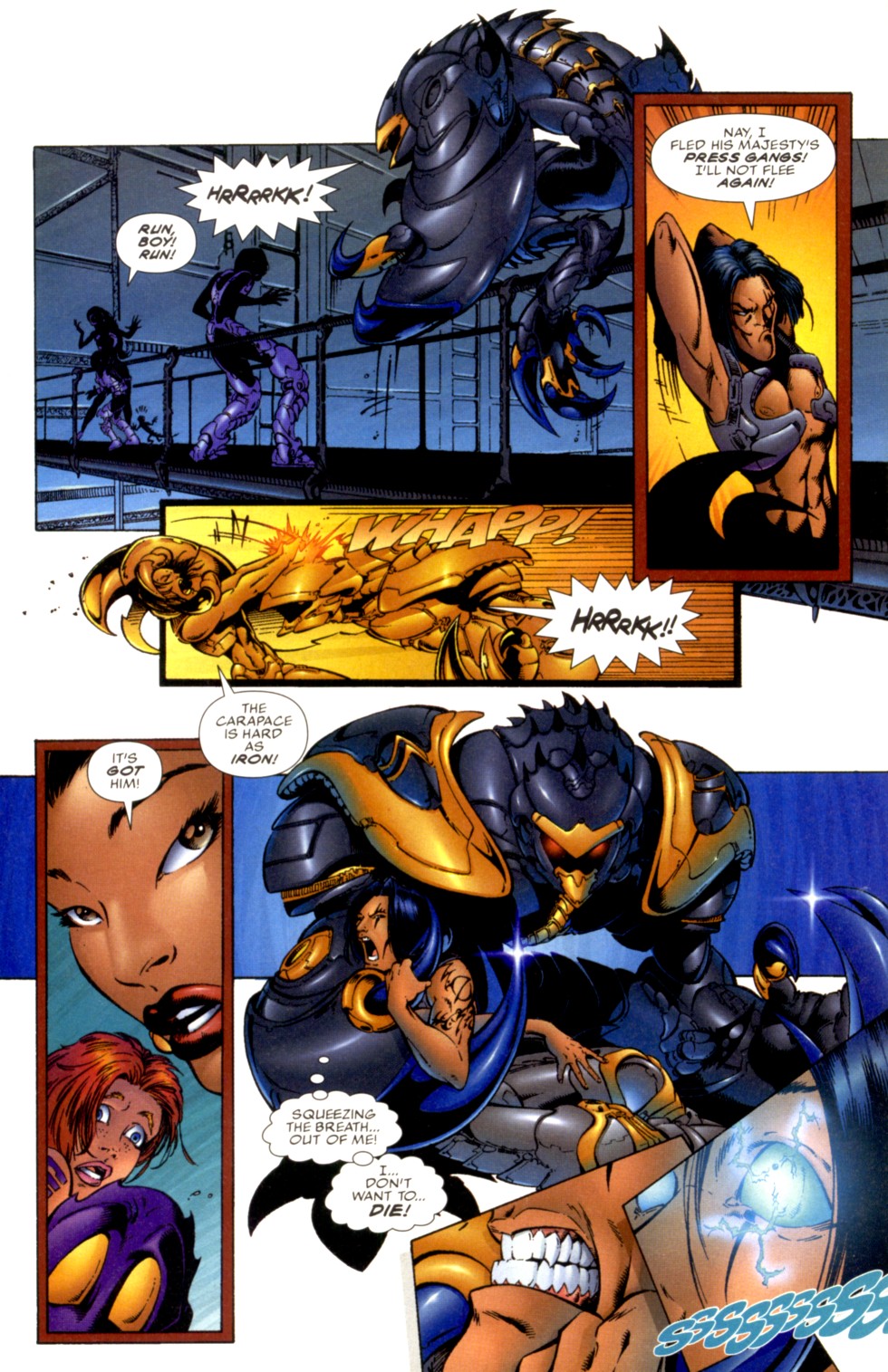 Read online Weapon Zero (1995) comic -  Issue #2 - 8