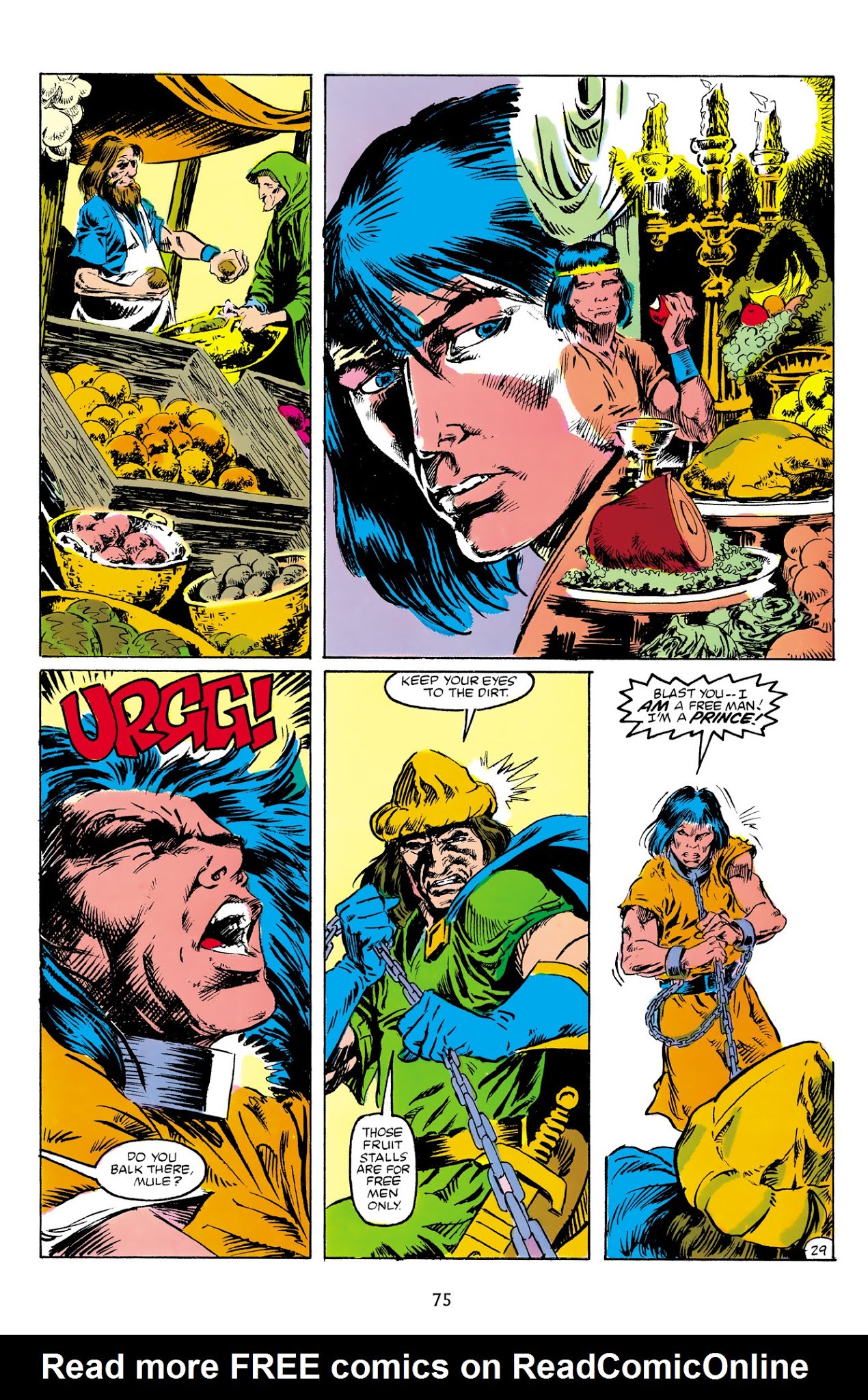 Read online The Chronicles of King Conan comic -  Issue # TPB 5 (Part 1) - 76