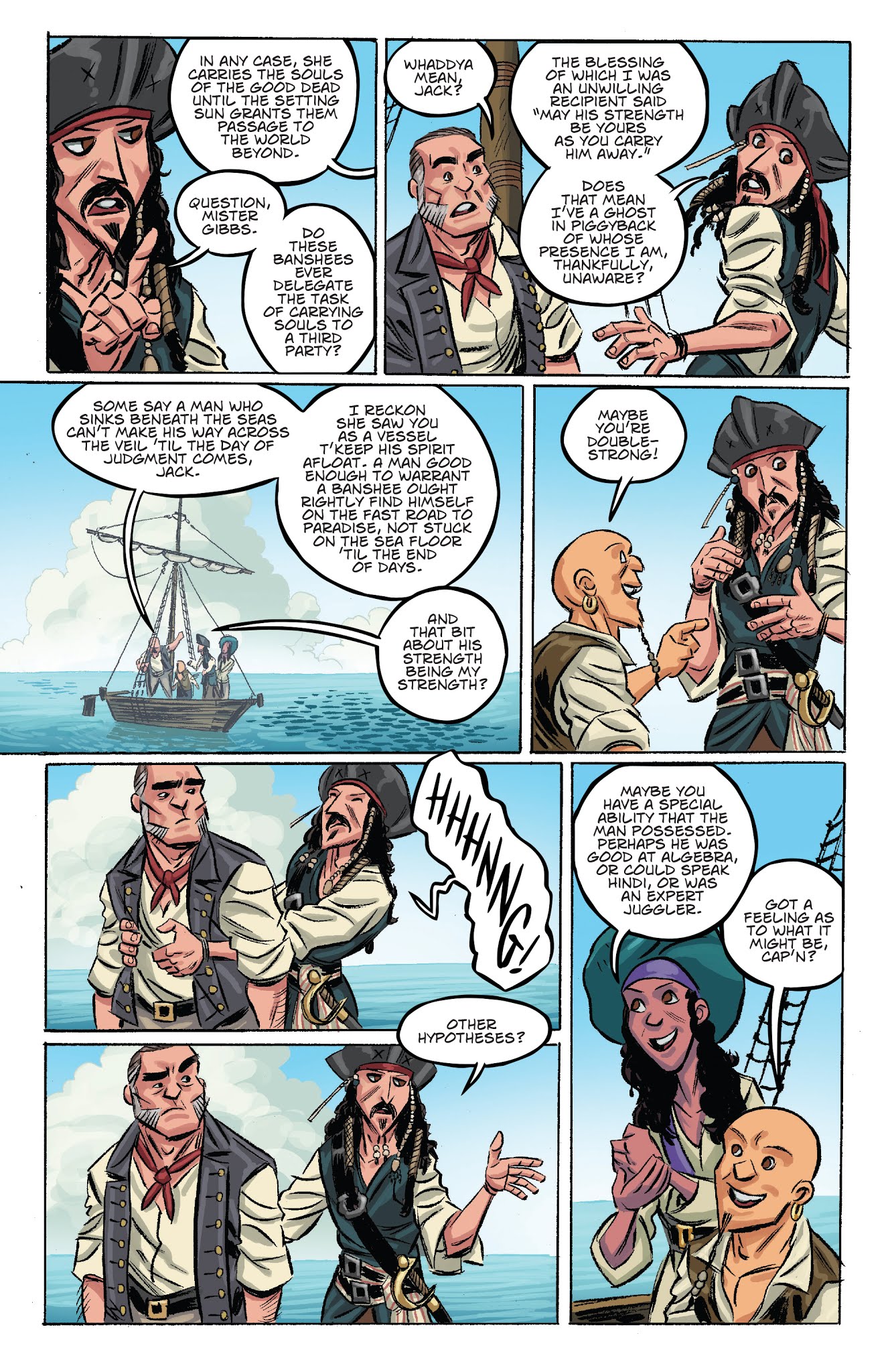 Read online Disney Pirates of the Caribbean comic -  Issue #3 - 12