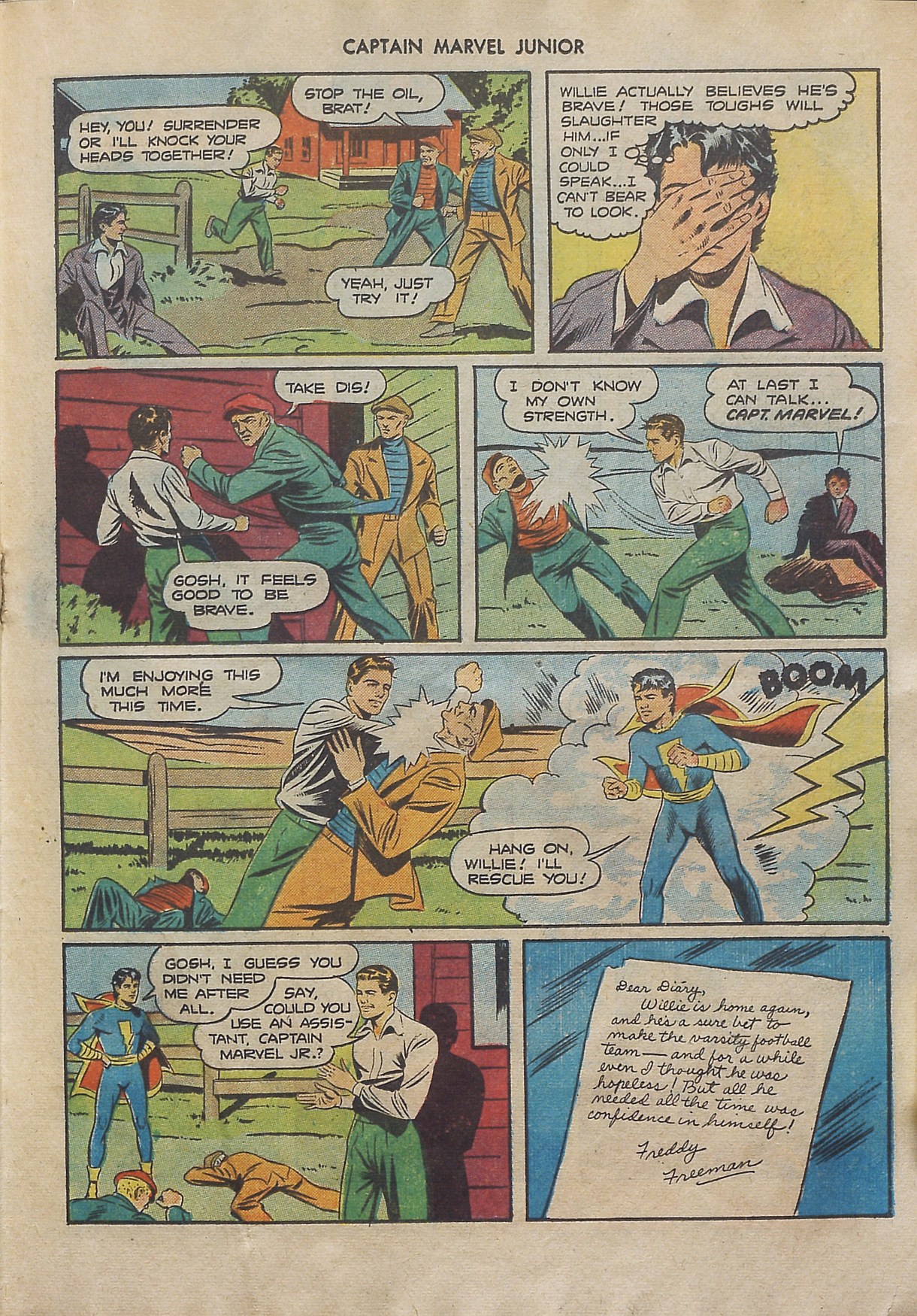 Read online Captain Marvel, Jr. comic -  Issue #22 - 19