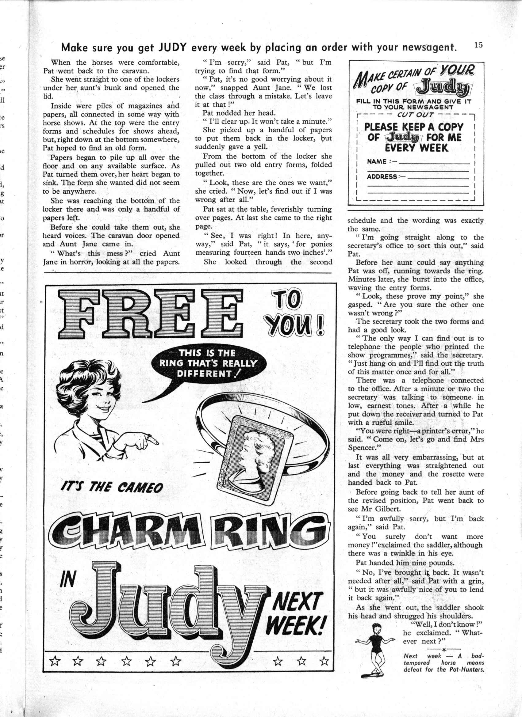 Read online Judy comic -  Issue #158 - 15
