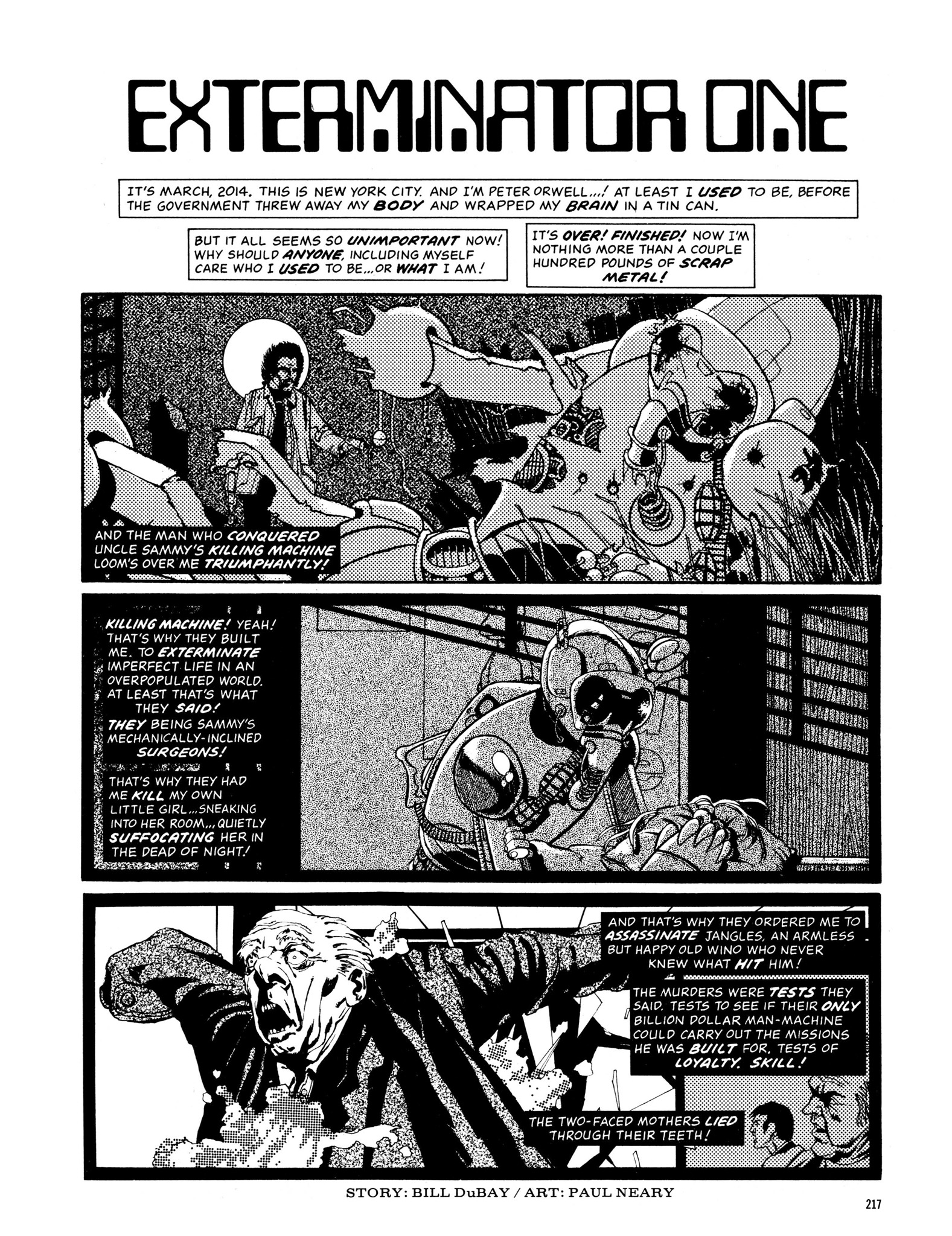 Read online Eerie Archives comic -  Issue # TPB 13 - 218