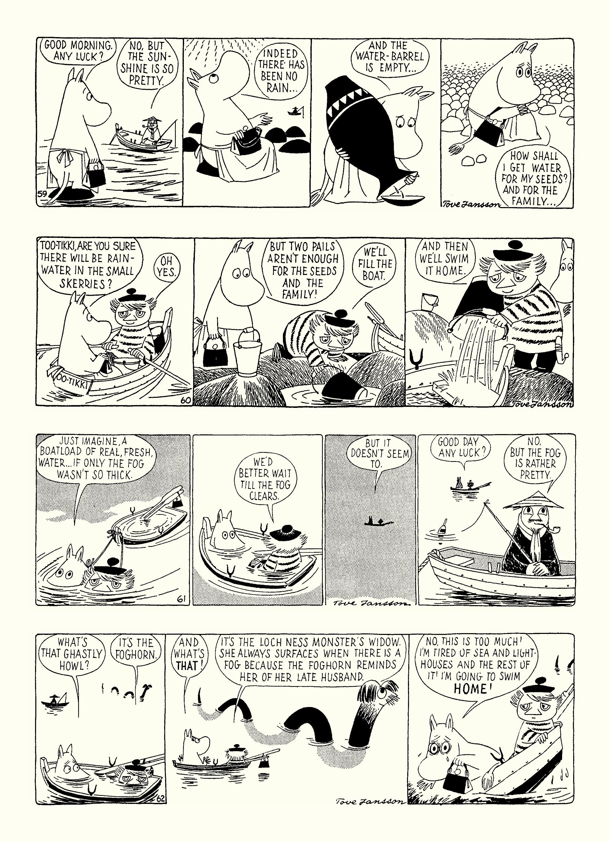 Read online Moomin: The Complete Tove Jansson Comic Strip comic -  Issue # TPB 3 - 70
