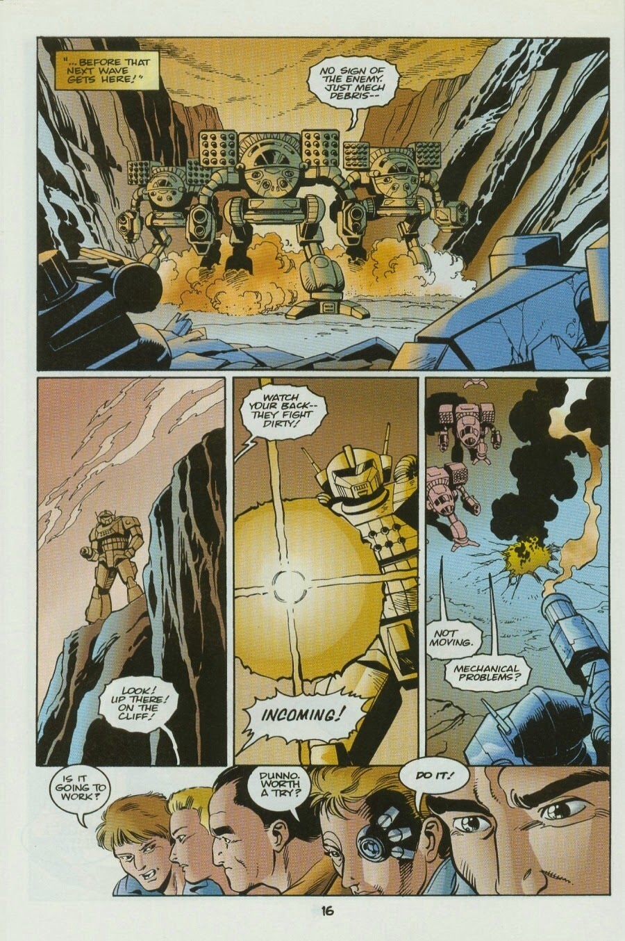 Read online Battletech: Fallout comic -  Issue #4 - 19