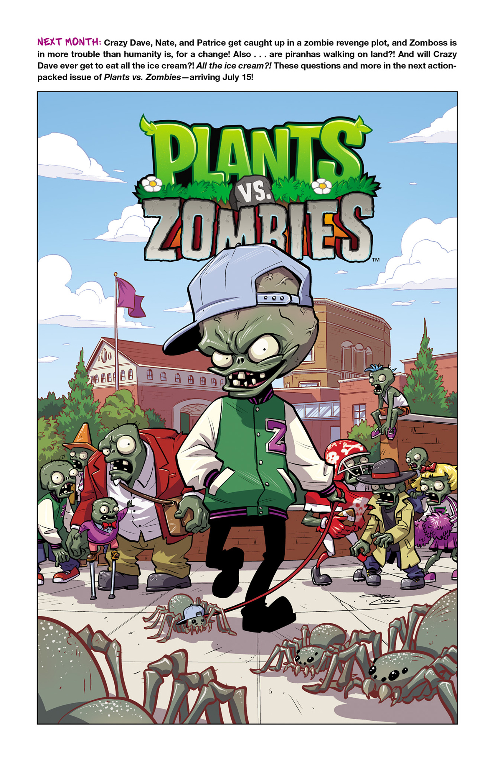 Read online Plants vs. Zombies: Bully For You comic -  Issue #1 - 28