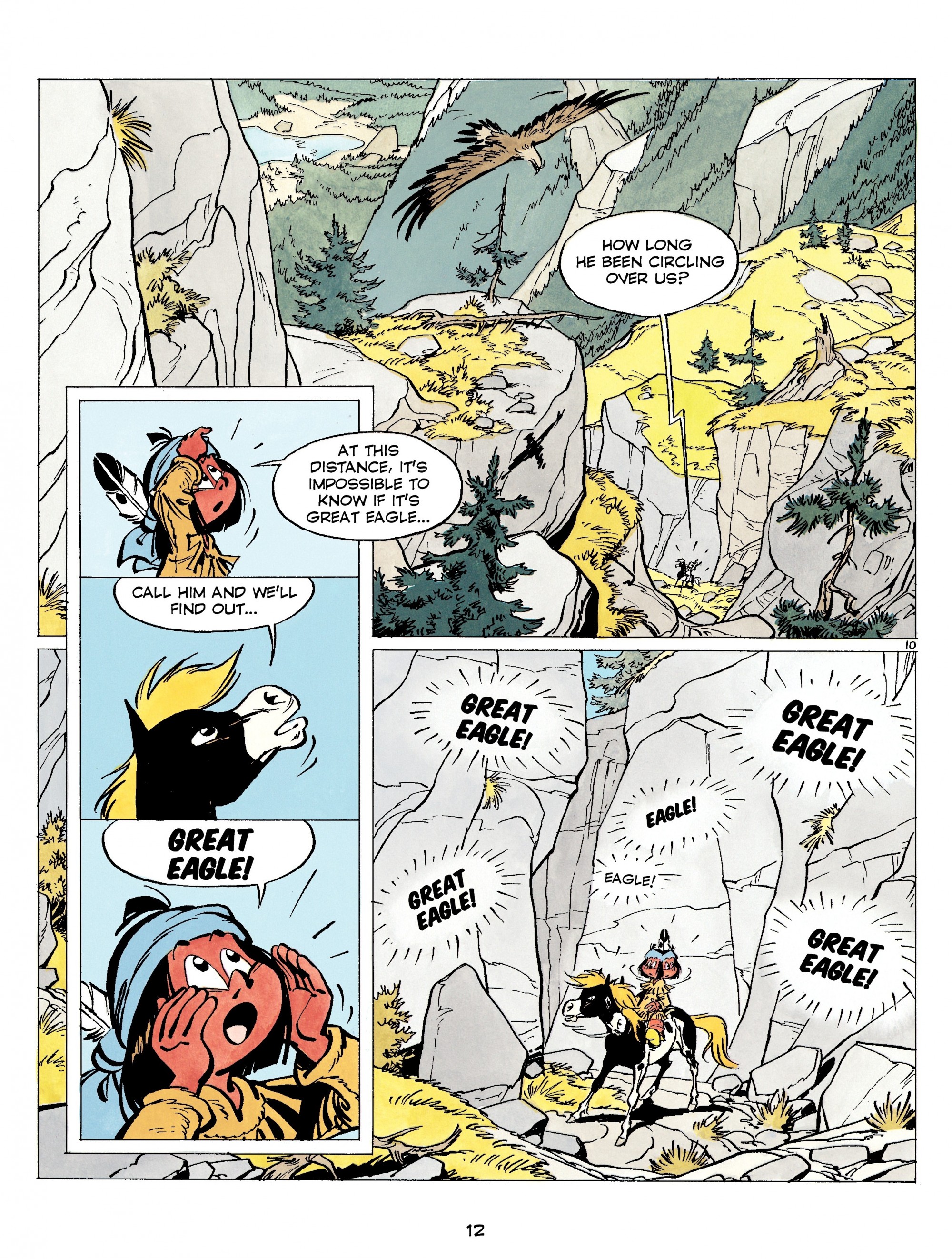 Read online Yakari comic -  Issue #8 - 12
