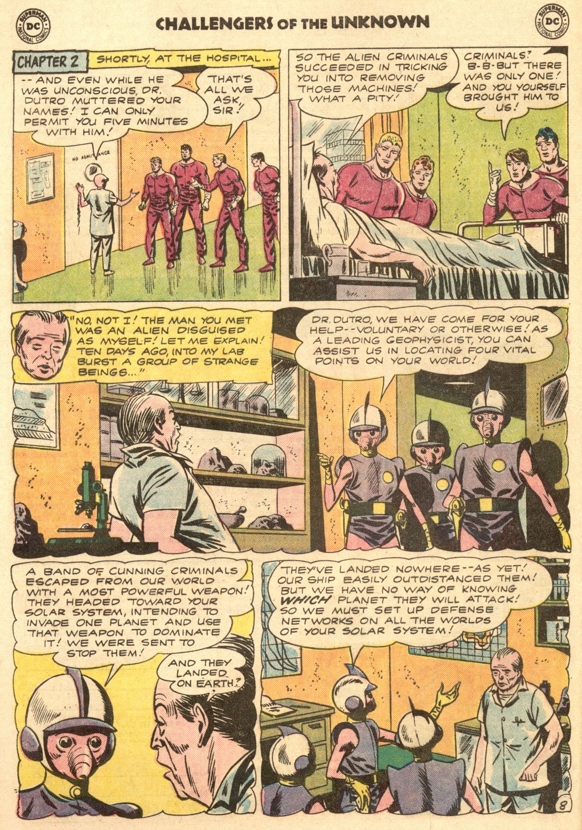 Challengers of the Unknown (1958) Issue #29 #29 - English 12