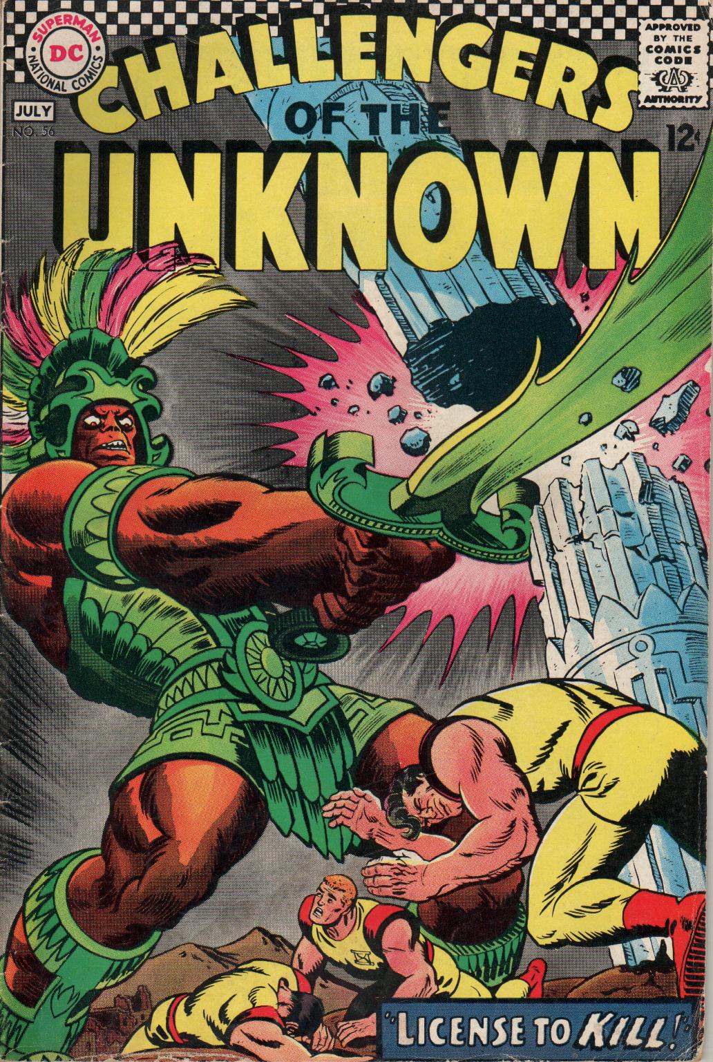 Read online Challengers of the Unknown (1958) comic -  Issue #56 - 1