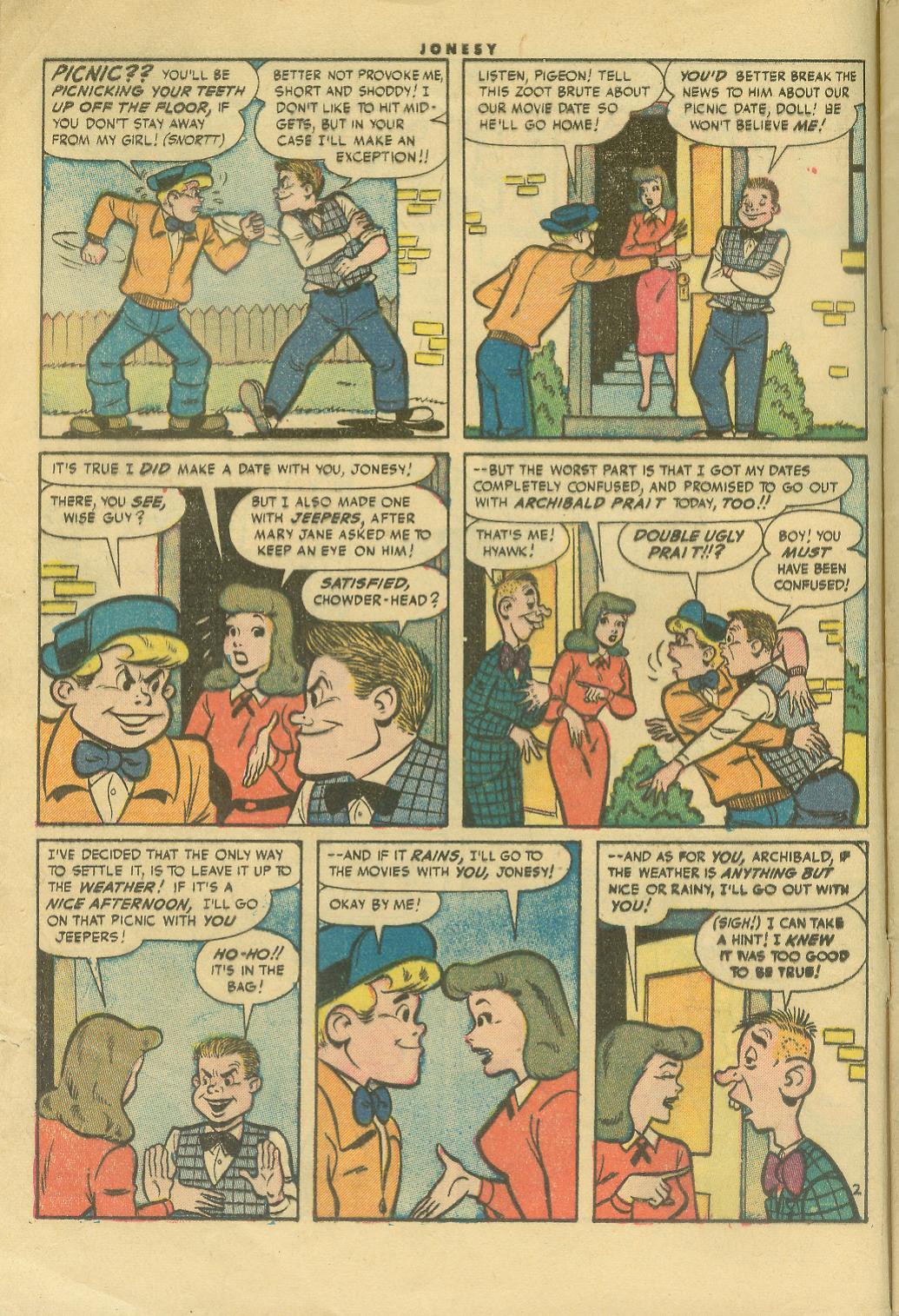 Read online Jonesy (1953) comic -  Issue #4 - 4