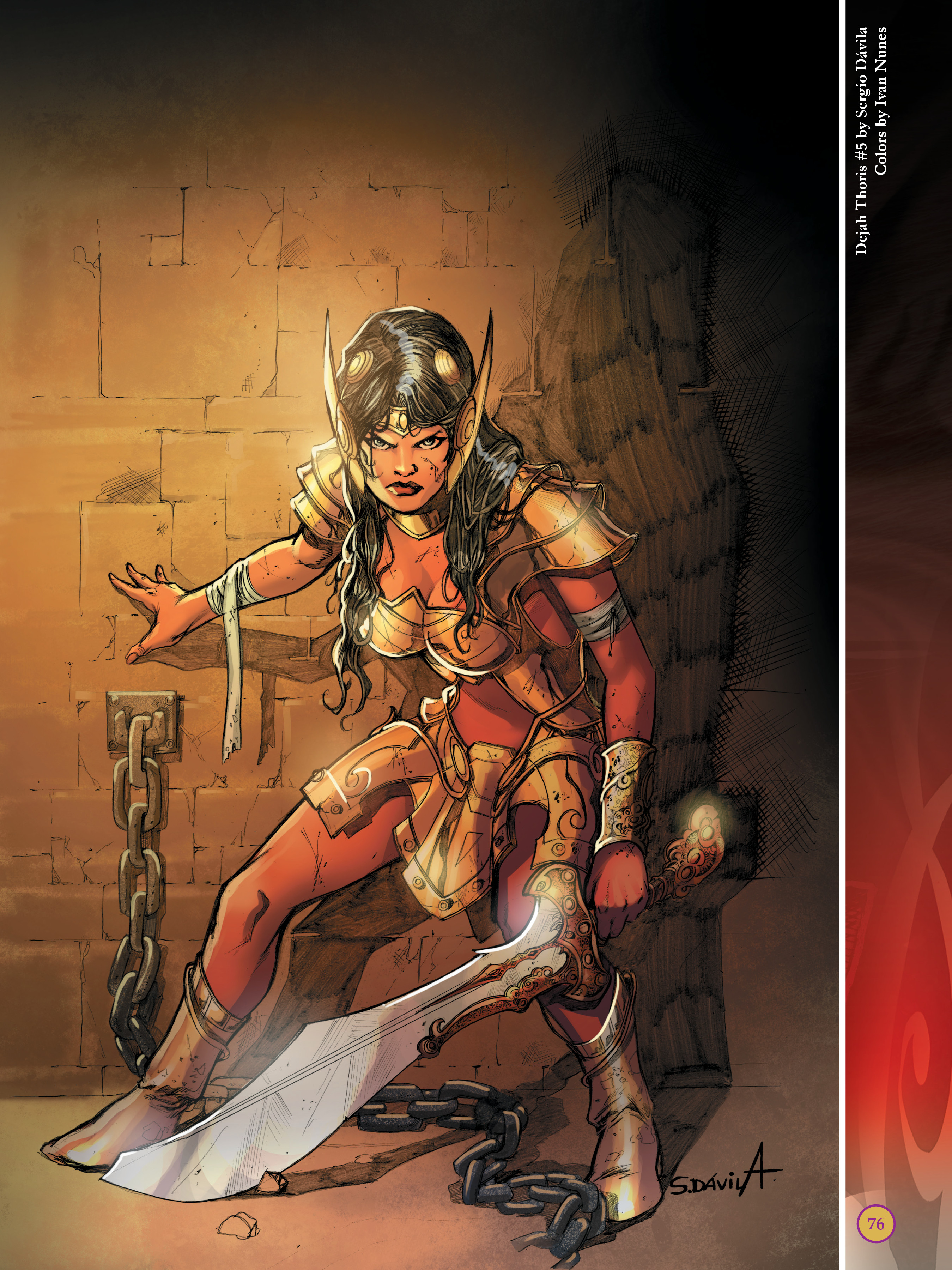 Read online The Art of Dejah Thoris and the Worlds of Mars comic -  Issue # TPB 2 (Part 1) - 75