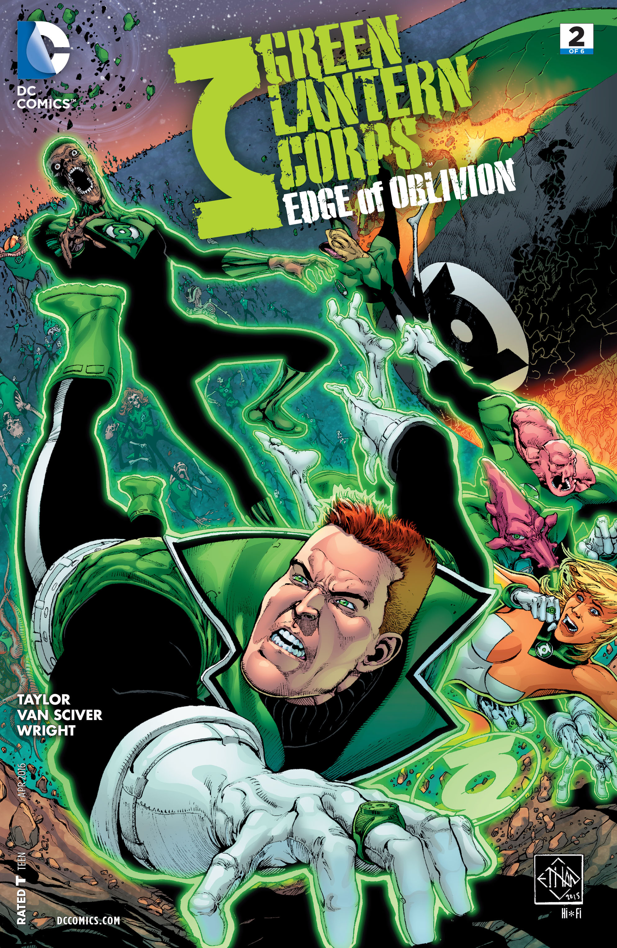Read online Green Lantern Corps: Edge of Oblivion comic -  Issue #2 - 1