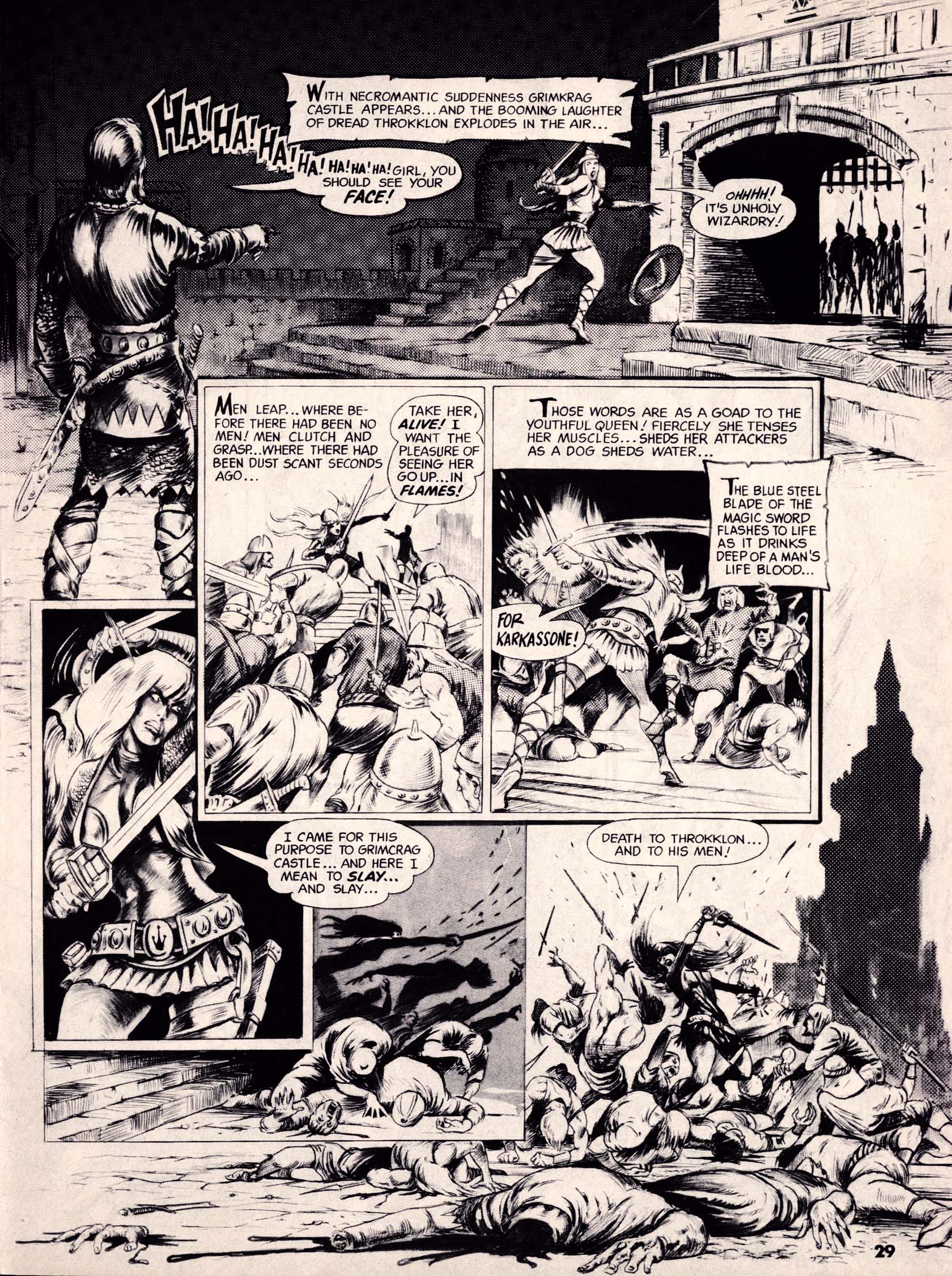 Read online Vampirella (1969) comic -  Issue #12 - 28