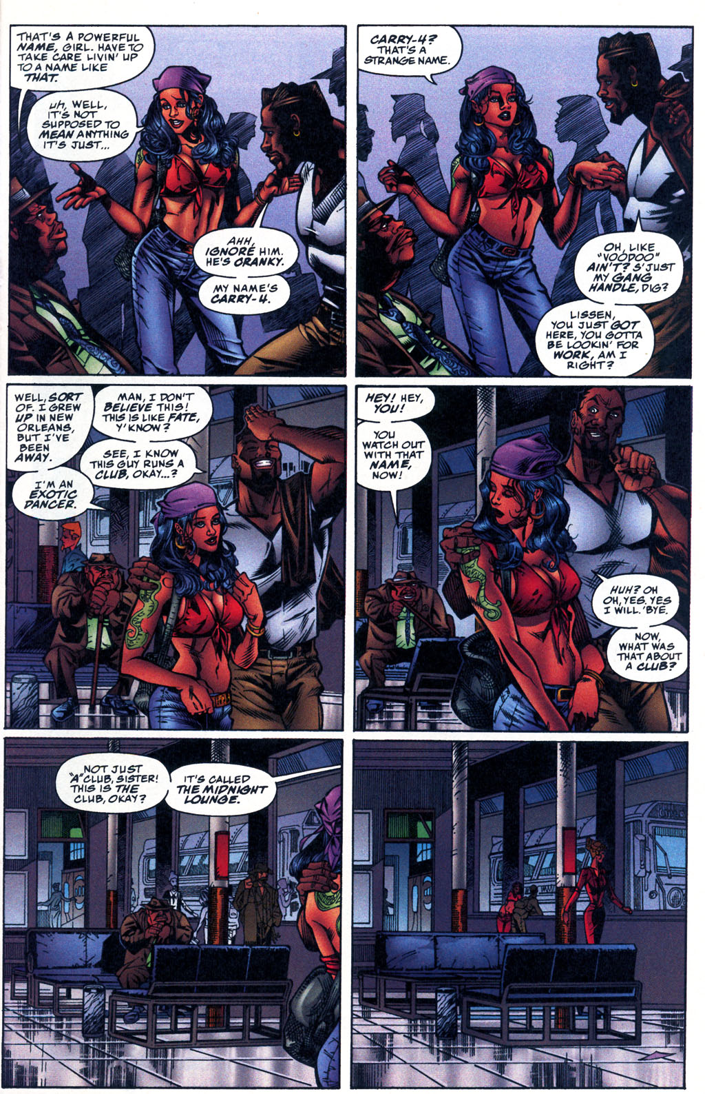 Read online Voodoo (1997) comic -  Issue #1 - 5