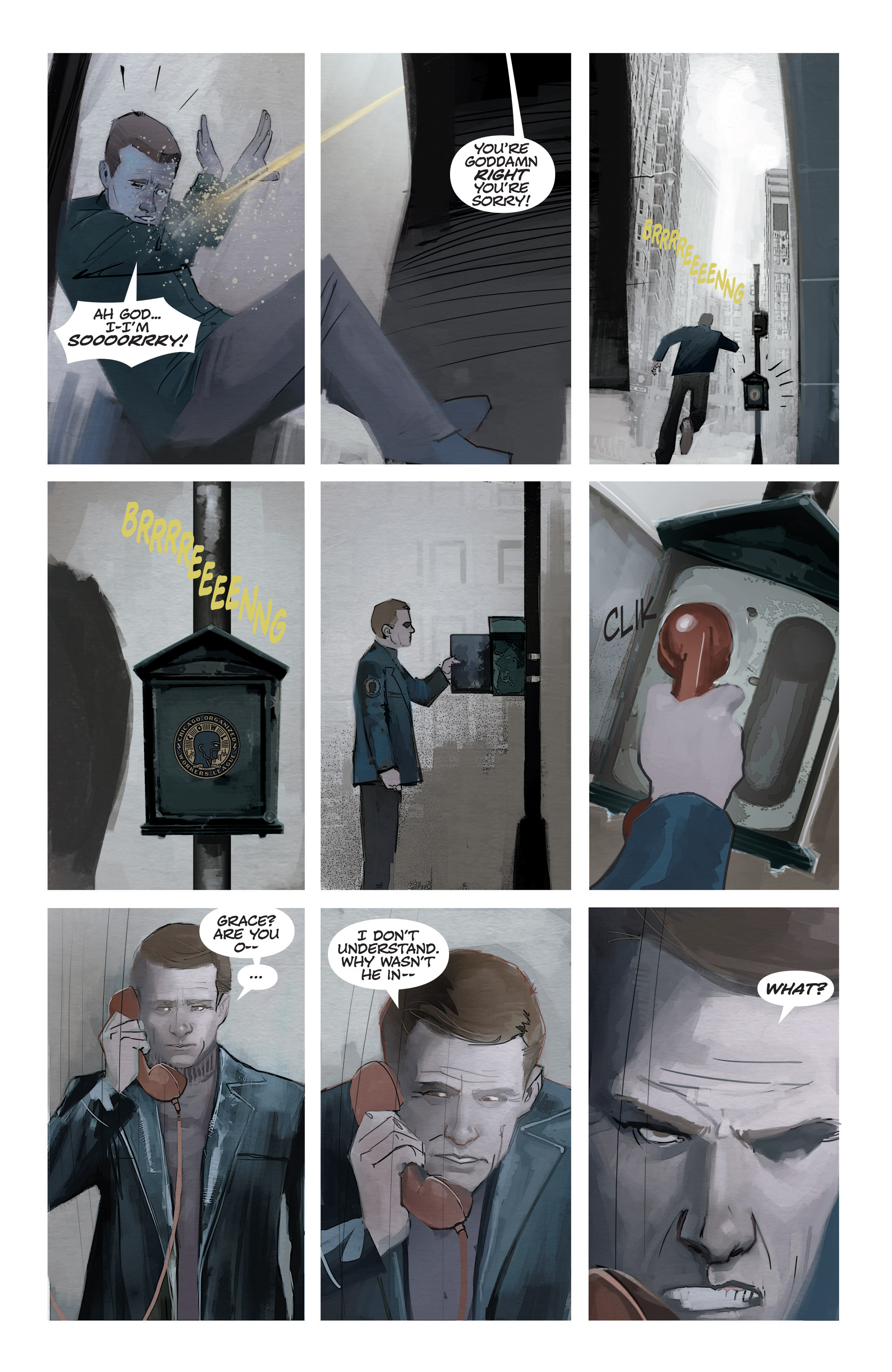 Read online C.O.W.L. comic -  Issue #1 - 16