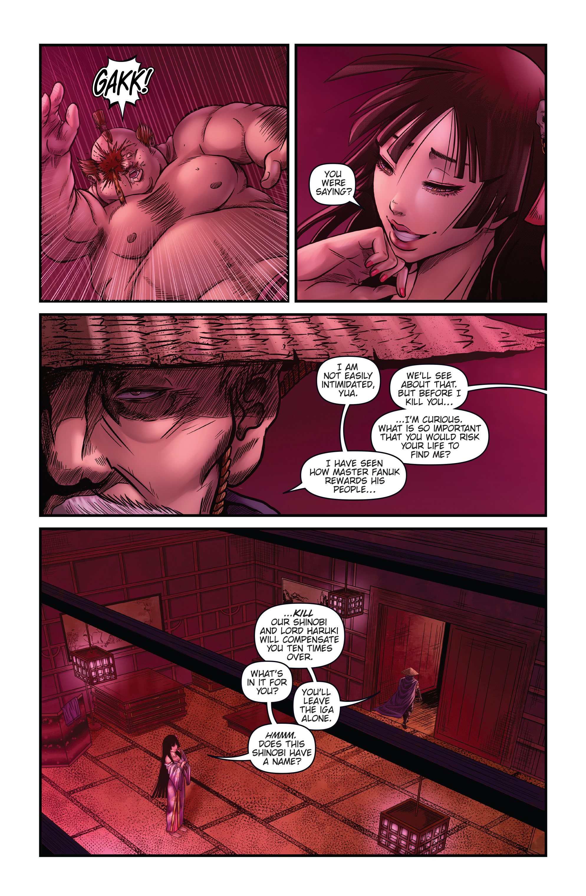 Read online Honor and Curse comic -  Issue #2 - 9
