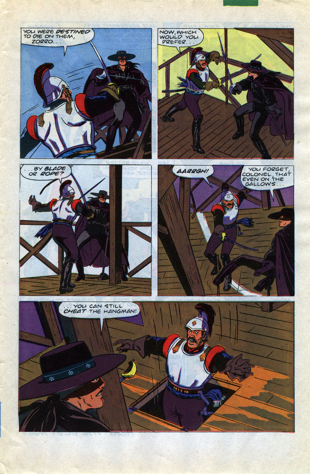 Read online Zorro (1990) comic -  Issue #5 - 31