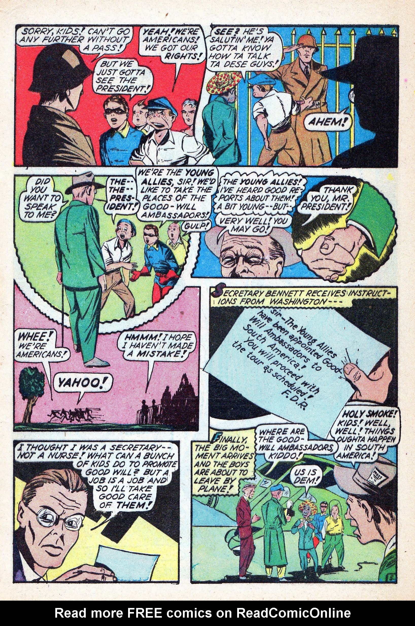 Read online Young Allies Comics comic -  Issue #7 - 6