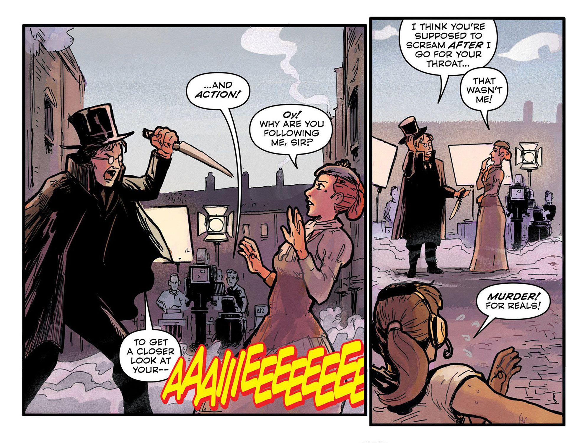 Read online Evil Dead 2: Revenge of Jack the Ripper comic -  Issue #1 - 9