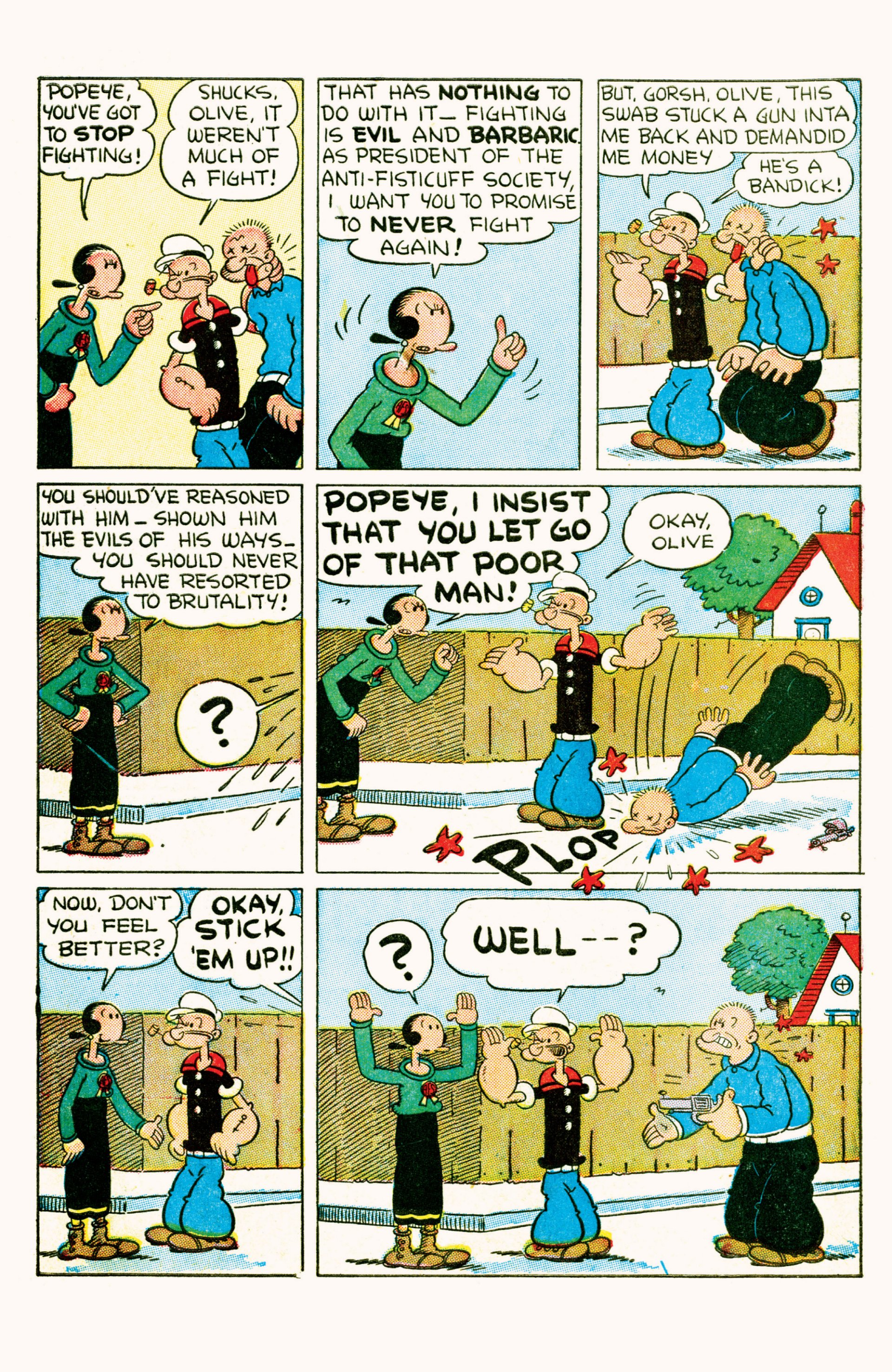 Read online Classic Popeye comic -  Issue #1 - 6