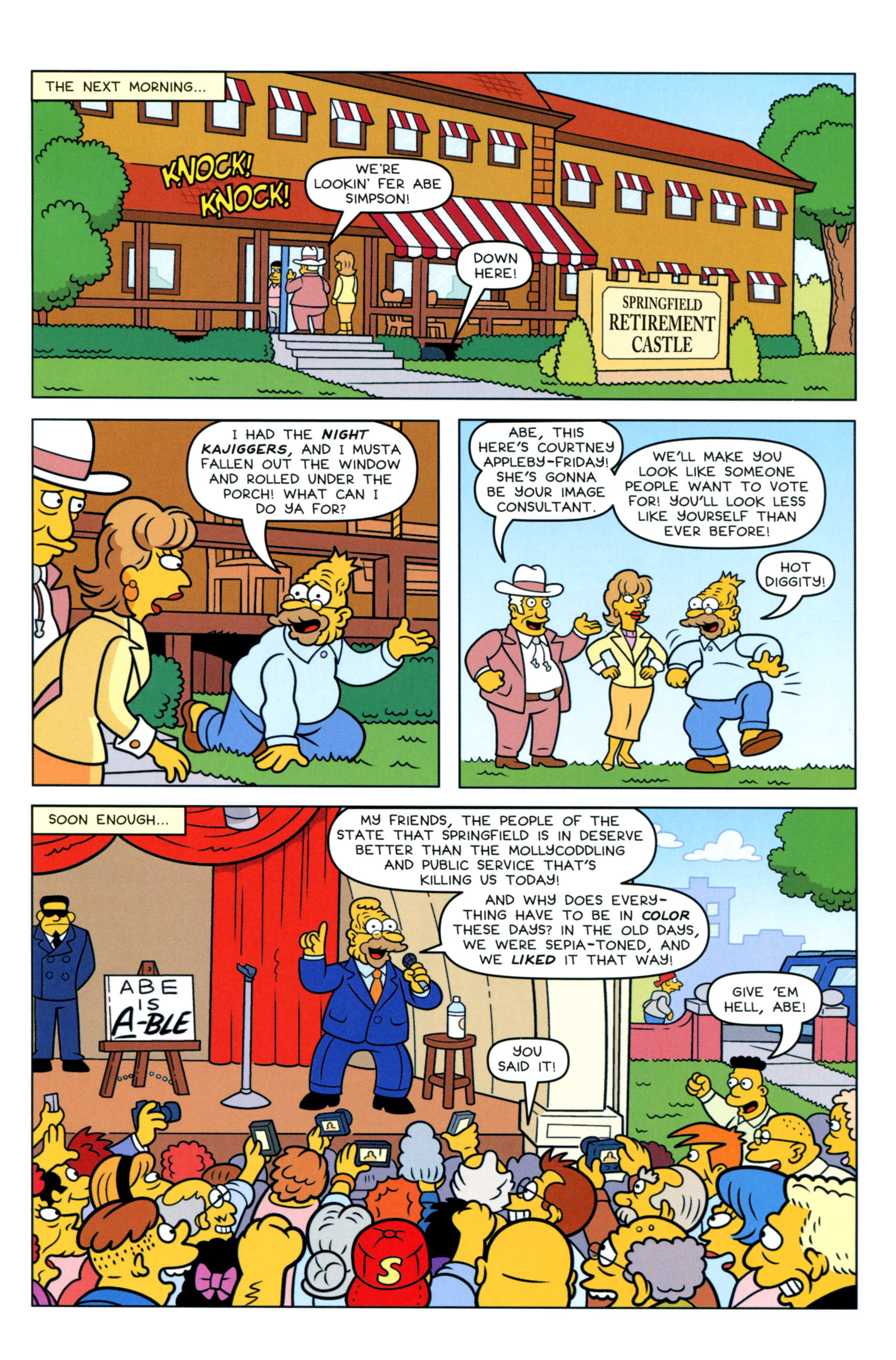 Read online Simpsons Comics comic -  Issue #209 - 19