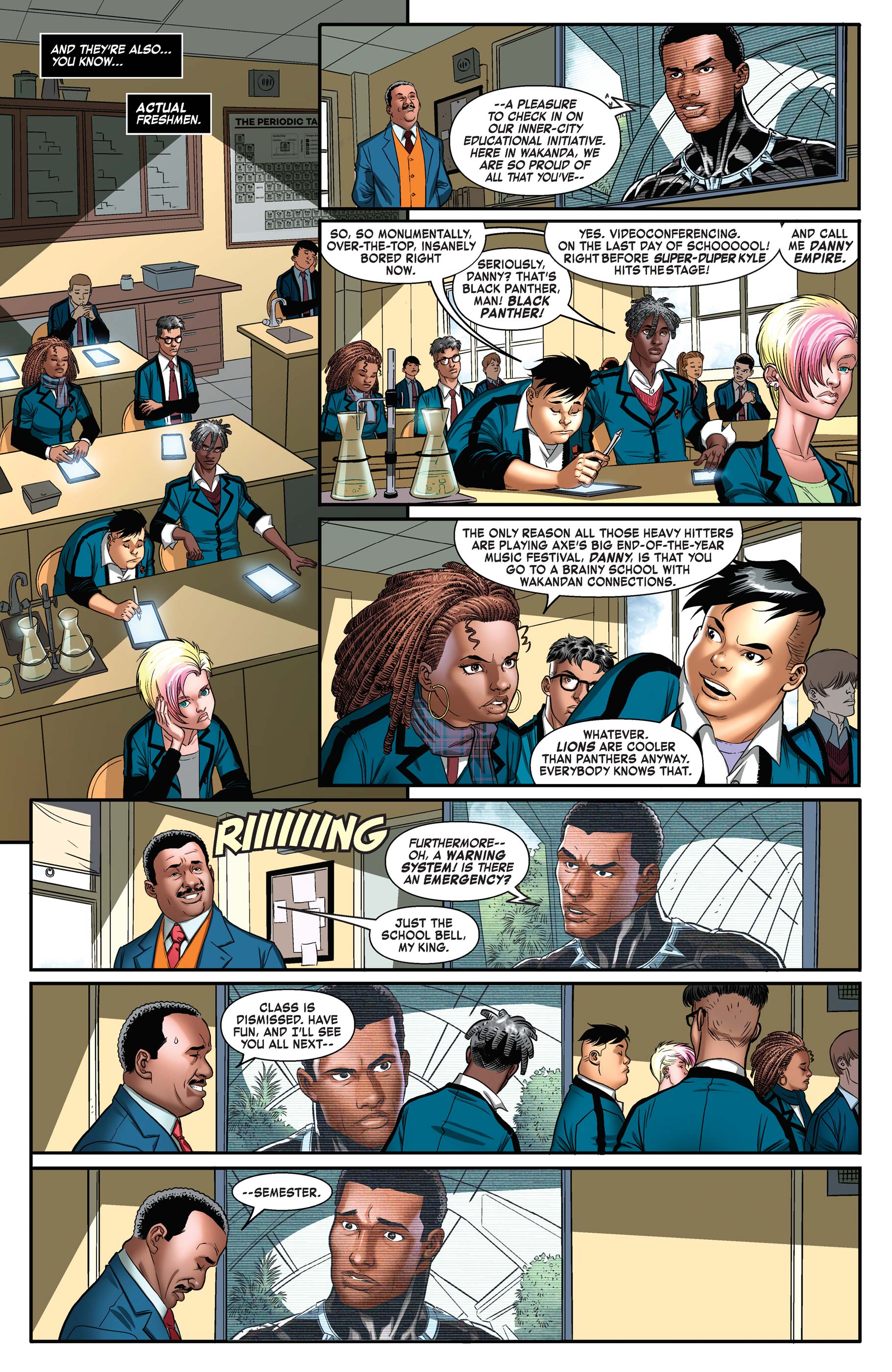 AXE: The Freshmen Issue Featuring The Avengers Full Page 3