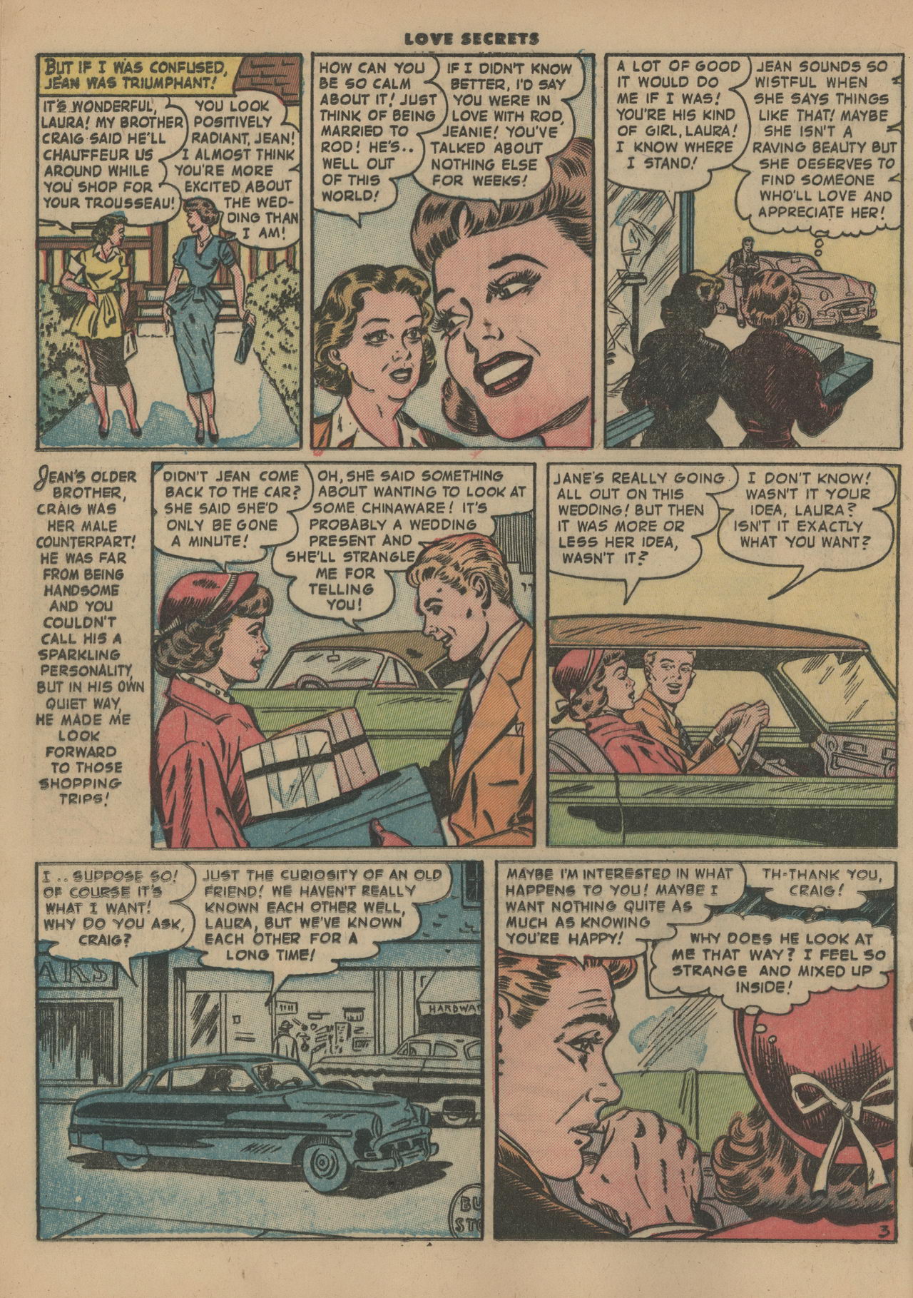 Read online Love Secrets (1953) comic -  Issue #33 - 20