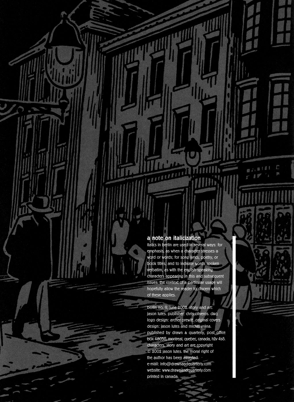 Read online Berlin (1998) comic -  Issue #9 - 2