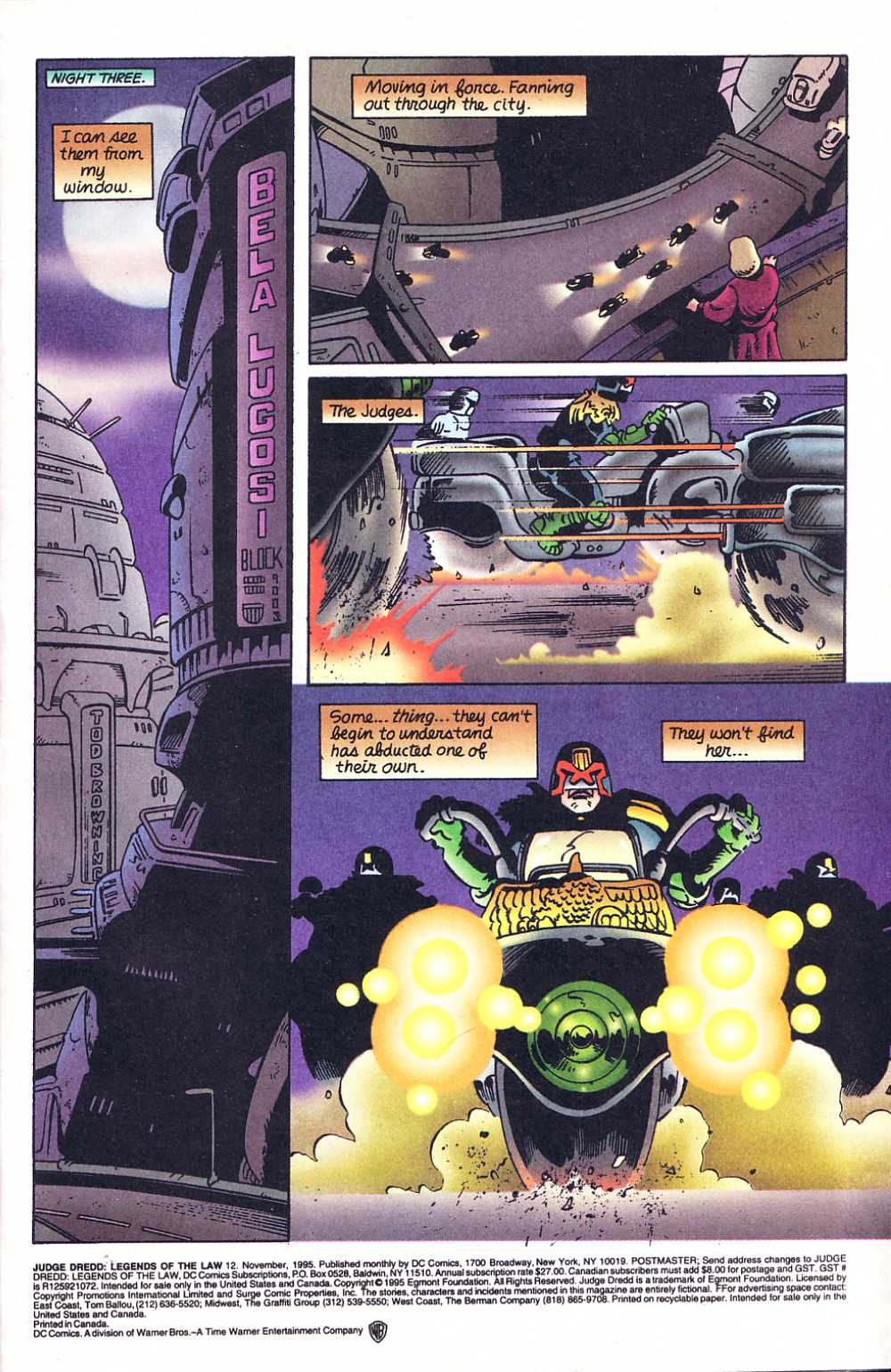 Read online Judge Dredd: Legends of the Law comic -  Issue #12 - 2