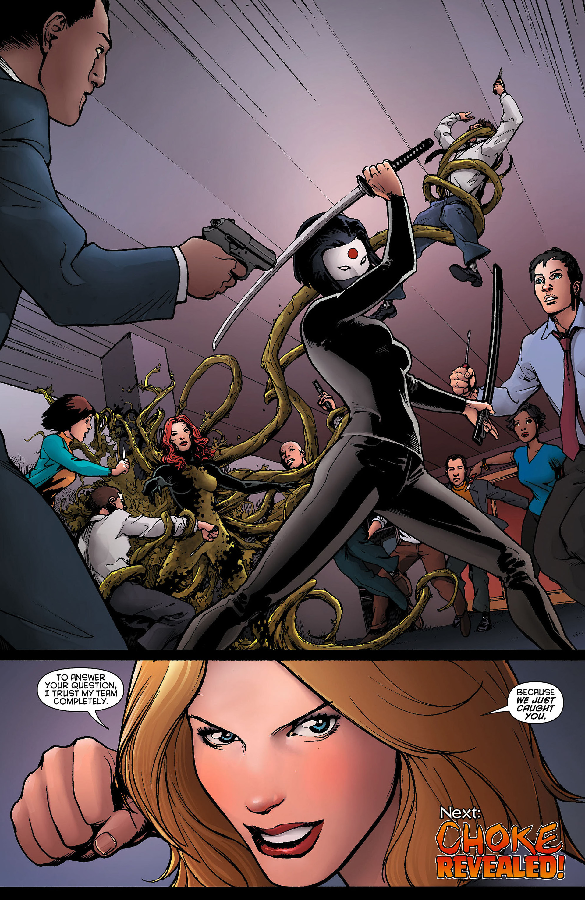 Read online Birds of Prey (2011) comic -  Issue #6 - 21