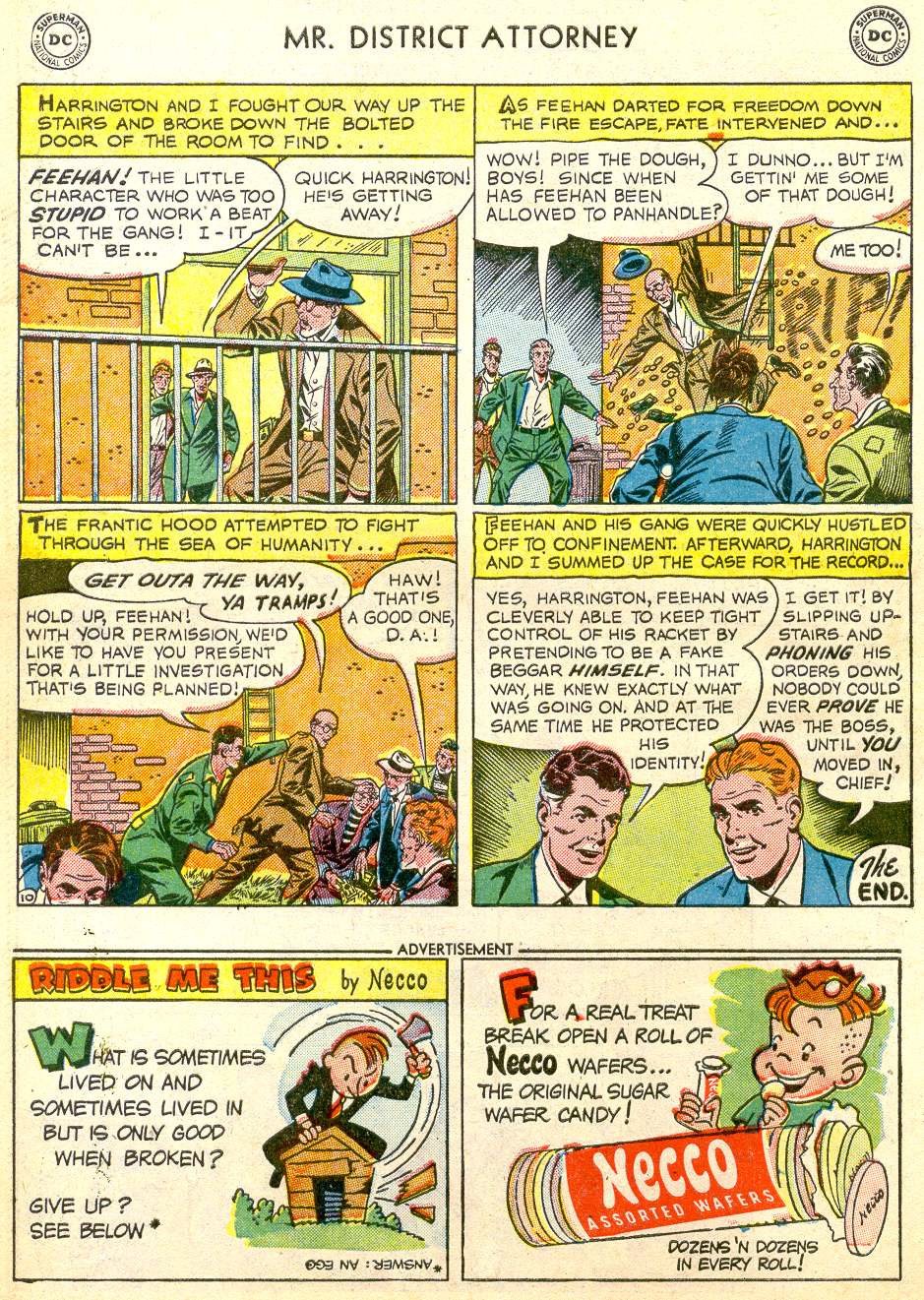 Read online Mr. District Attorney comic -  Issue #28 - 12