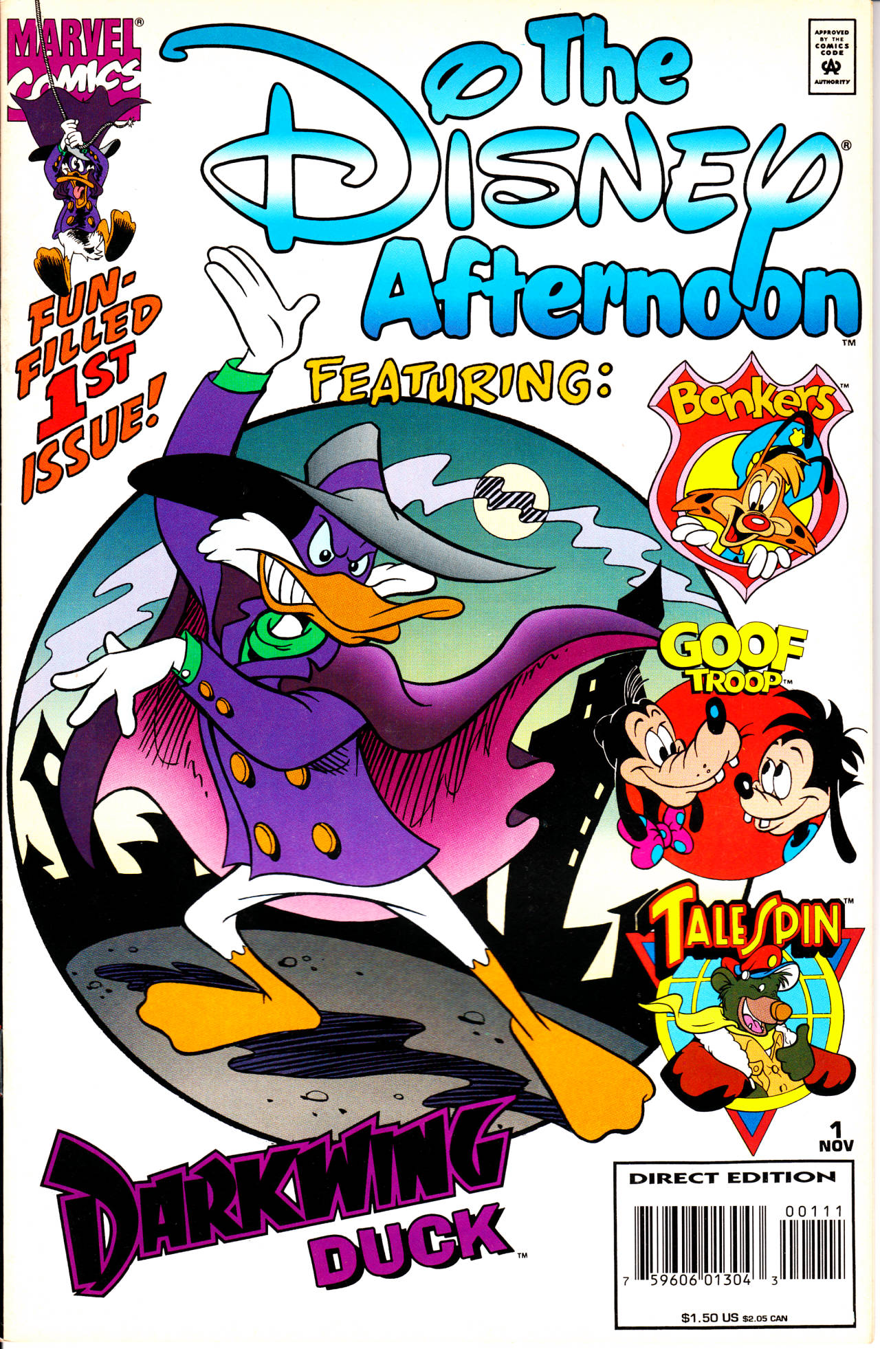 Read online The Disney Afternoon comic -  Issue #1 - 1