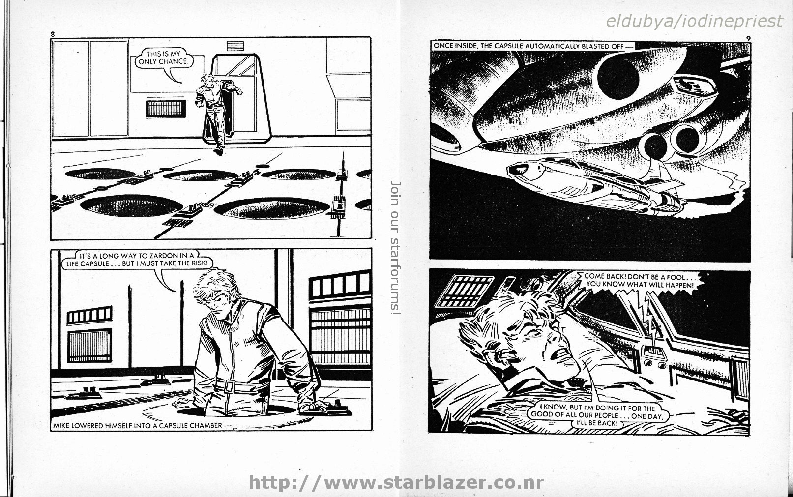 Read online Starblazer comic -  Issue #96 - 6