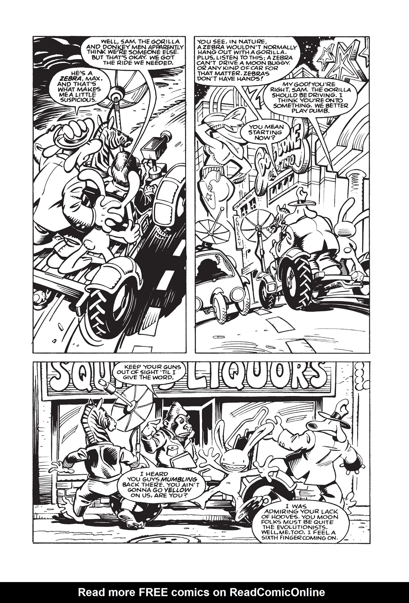 Read online Sam & Max Surfin' The Highway comic -  Issue # TPB - 99