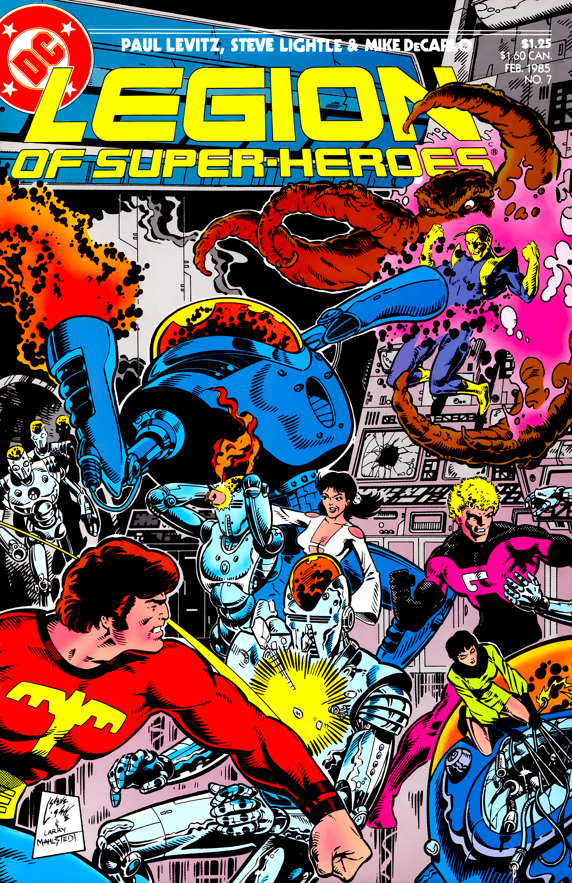 Read online Legion of Super-Heroes (1984) comic -  Issue #7 - 1