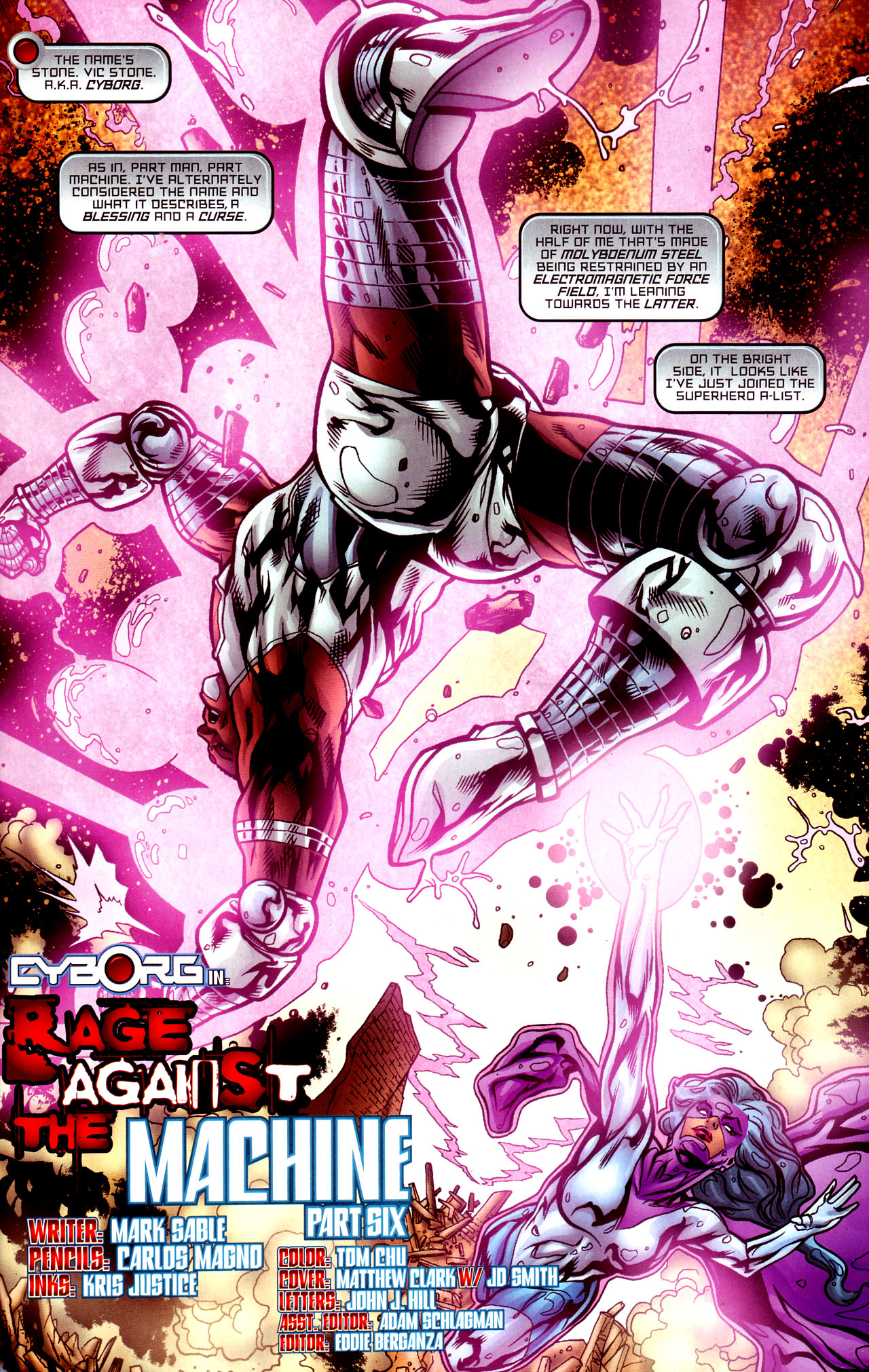 Read online DC Special: Cyborg comic -  Issue #6 - 2