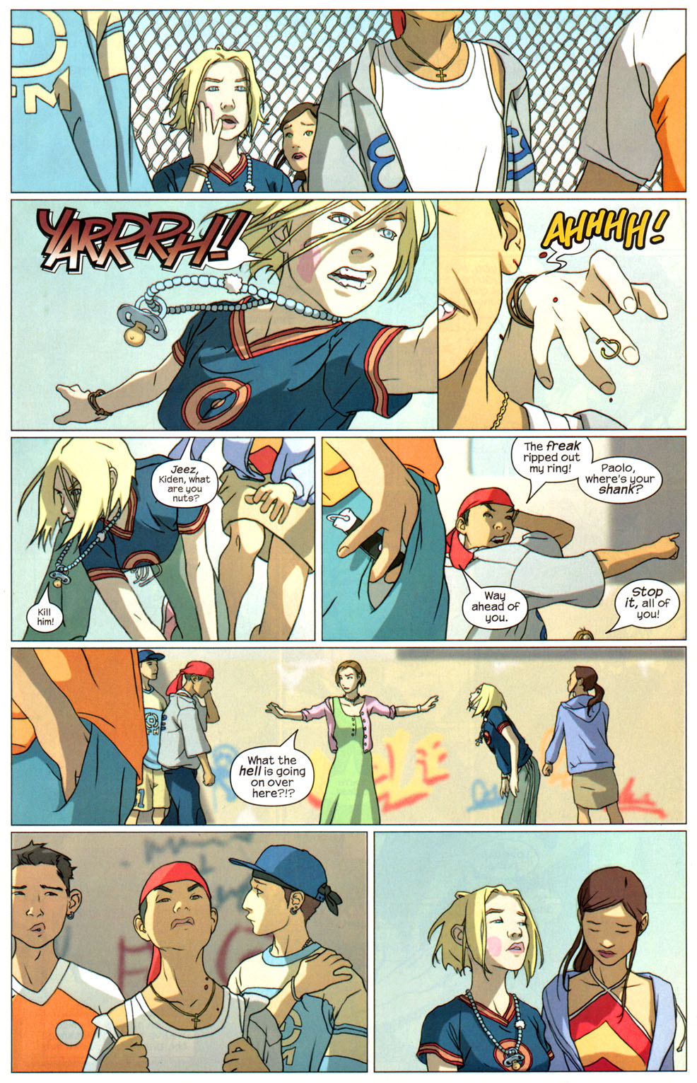 Read online NYX comic -  Issue #1 - 17