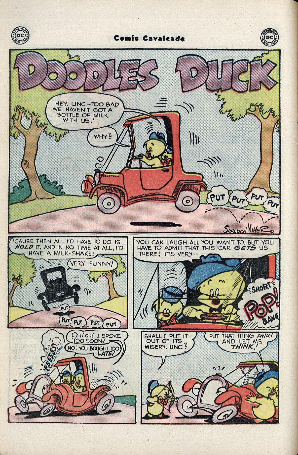 Read online Comic Cavalcade comic -  Issue #59 - 26