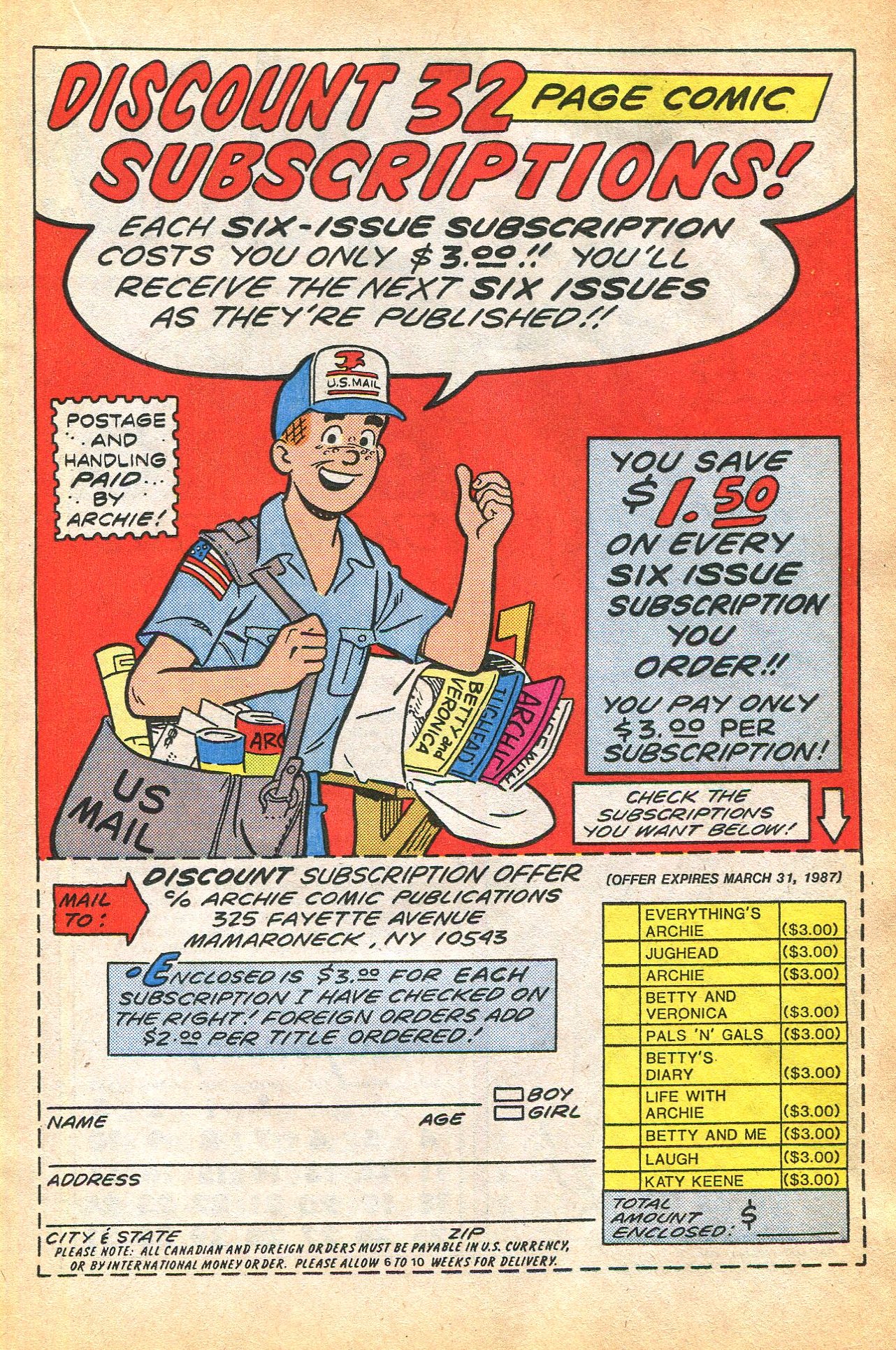 Read online Katy Keene (1983) comic -  Issue #20 - 17