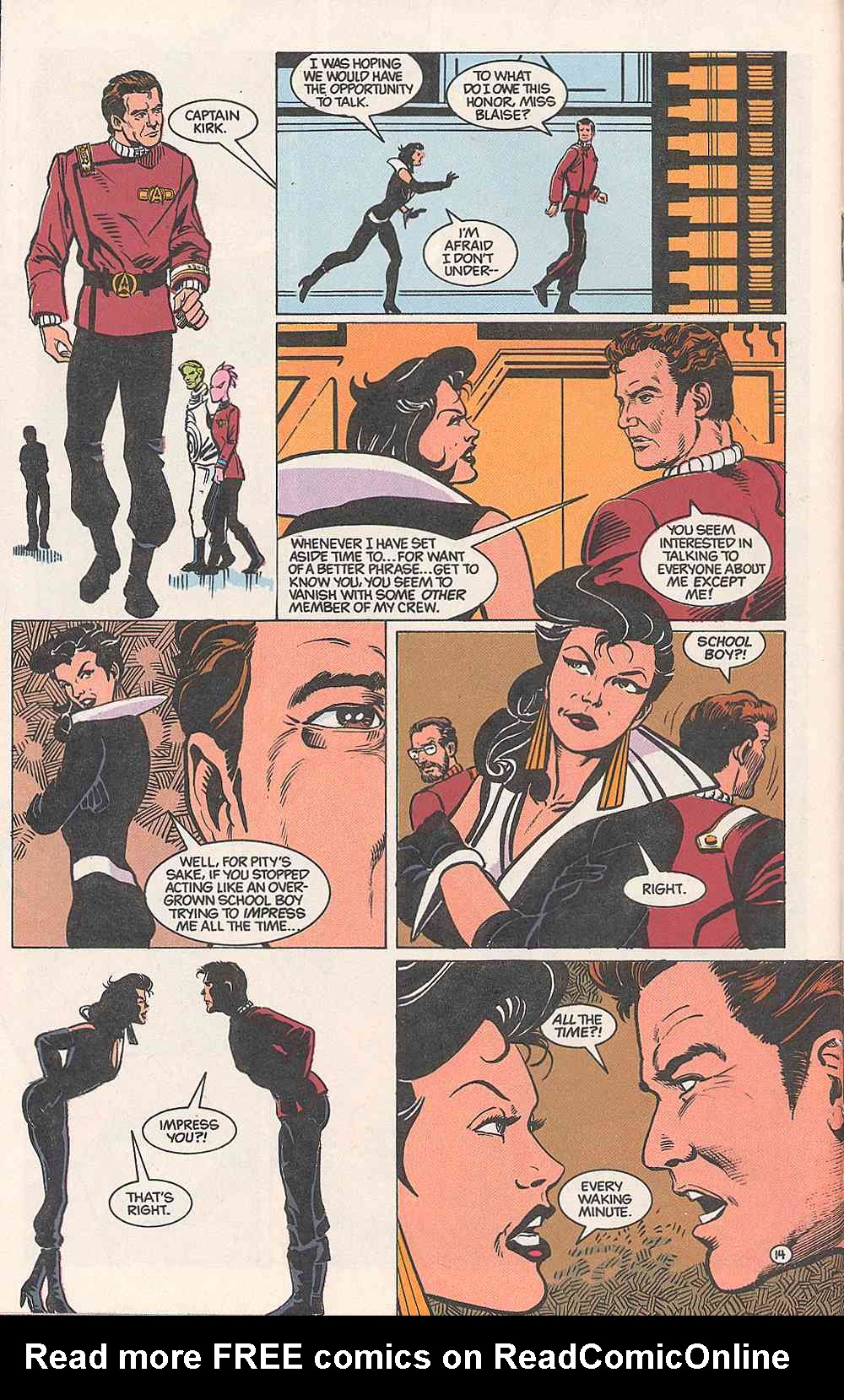 Read online Star Trek (1989) comic -  Issue #5 - 17