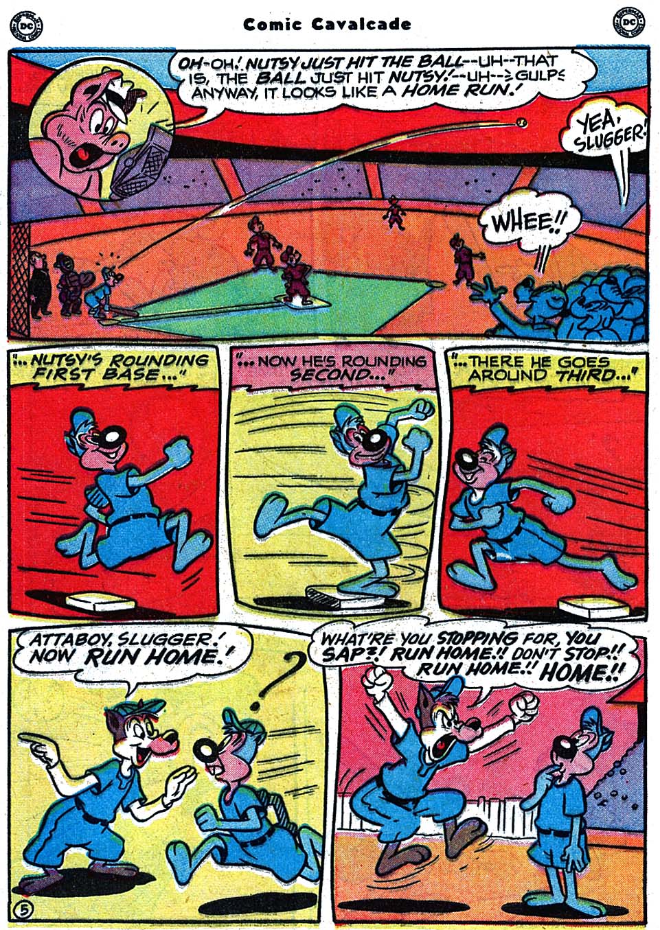 Read online Comic Cavalcade comic -  Issue #38 - 72