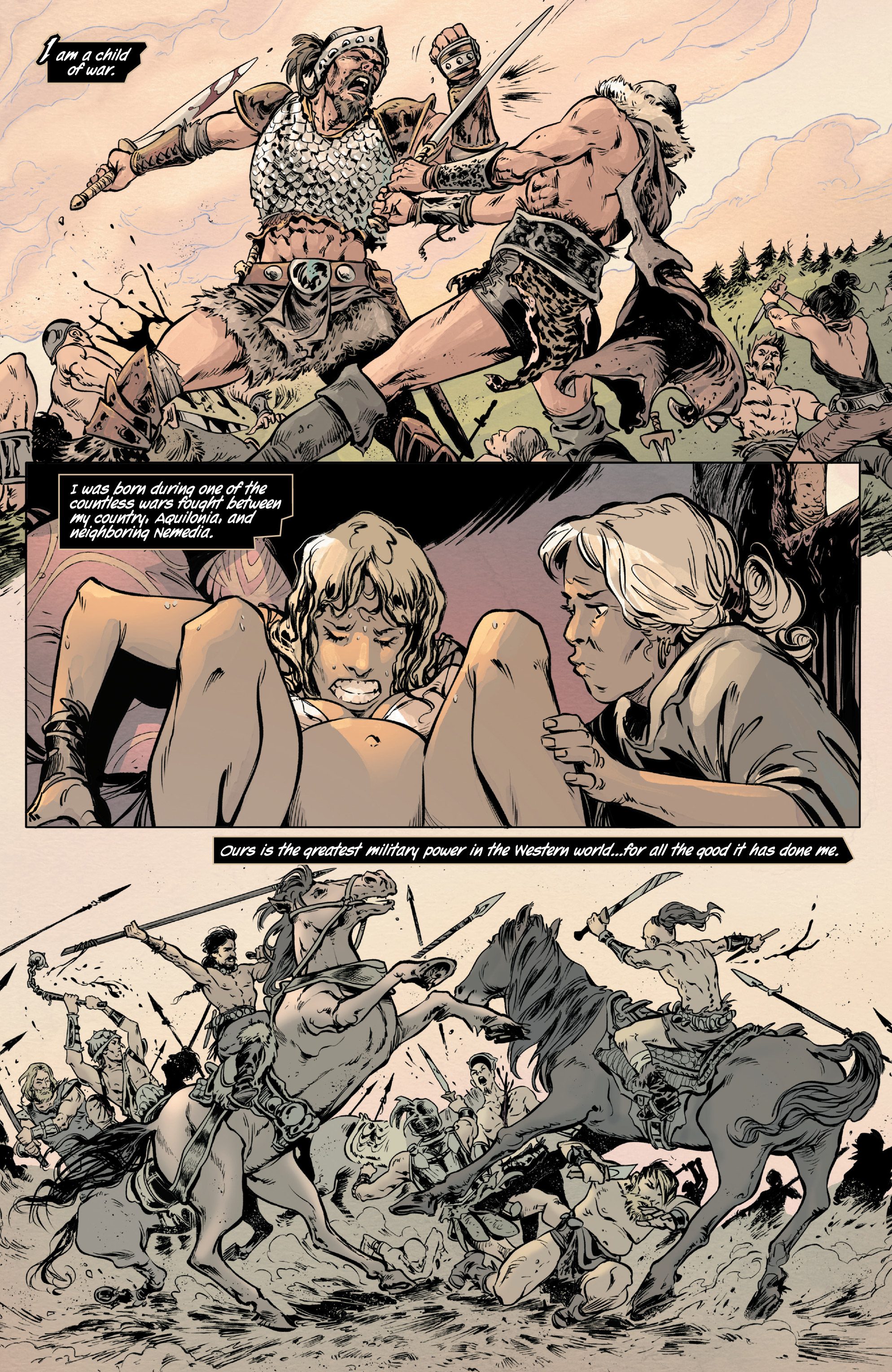 Read online Age of Conan: Valeria comic -  Issue #1 - 3