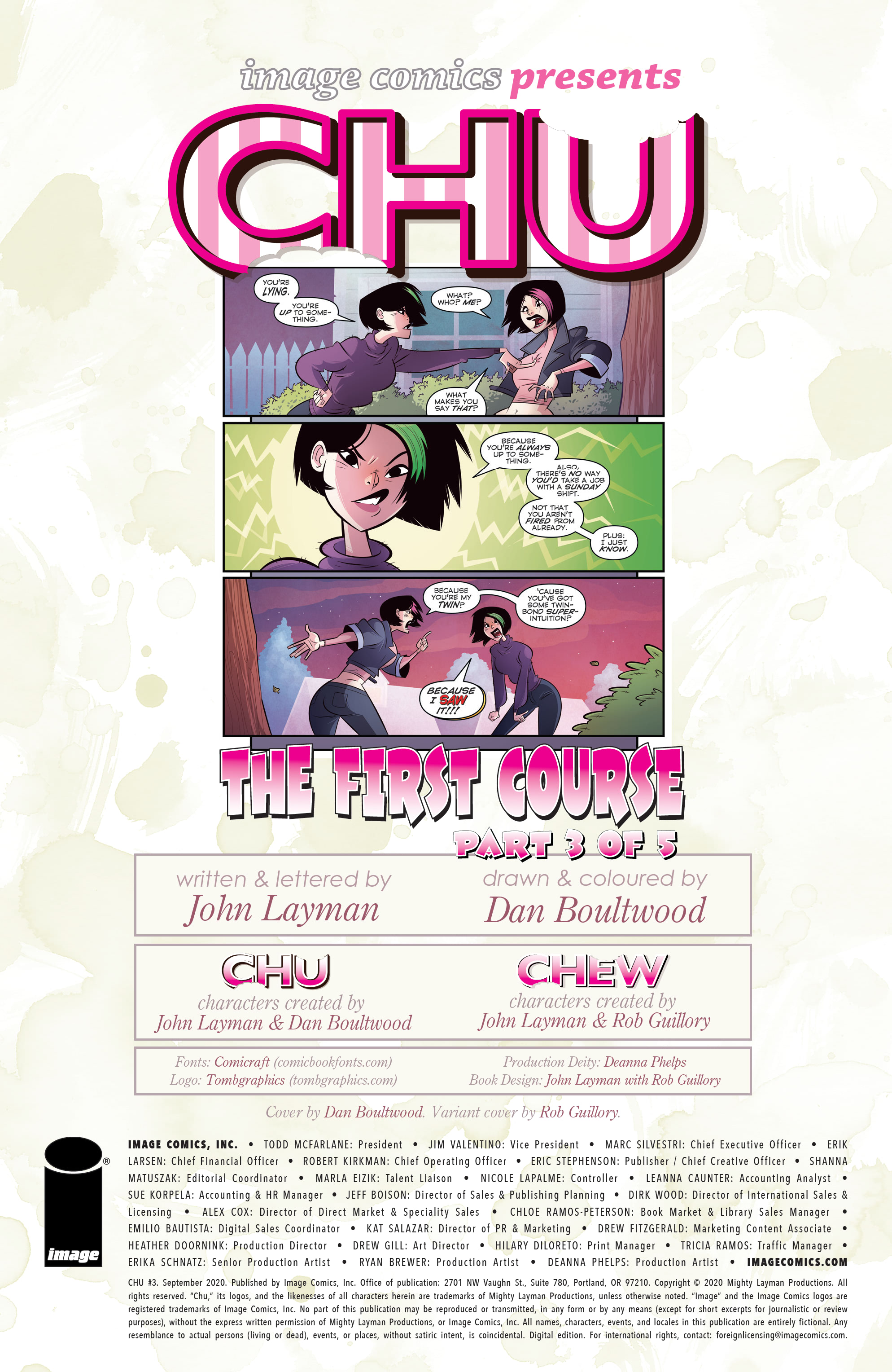 Read online Chu comic -  Issue #3 - 2