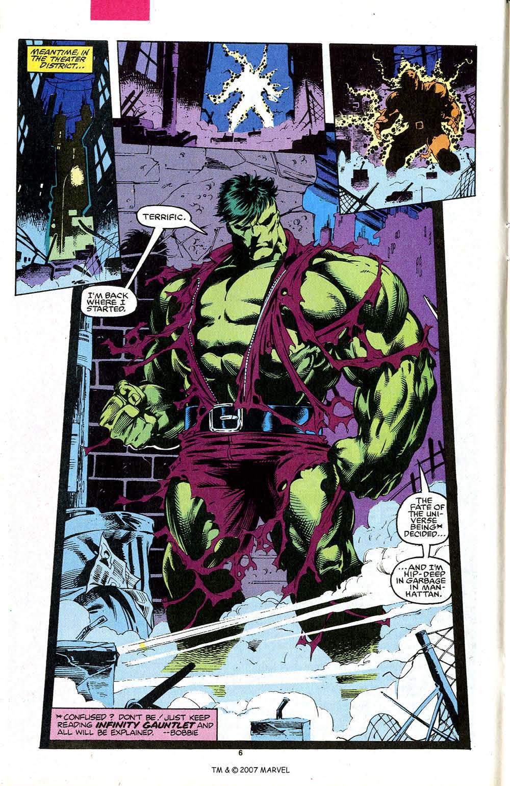 Read online The Incredible Hulk (1968) comic -  Issue #385 - 8