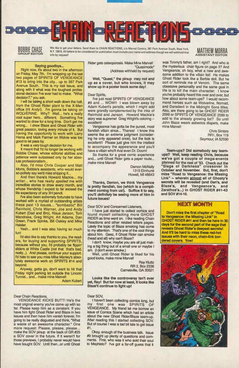 Ghost Rider/Blaze: Spirits of Vengeance Issue #13 #13 - English 24