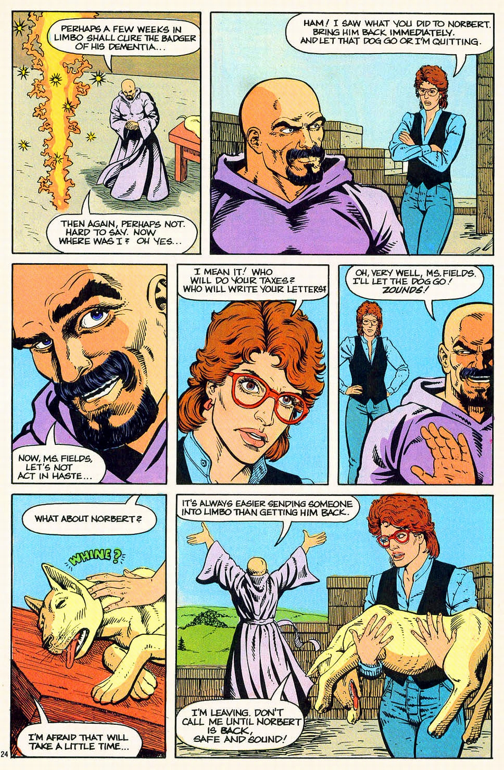 Read online The Badger comic -  Issue #4 - 25