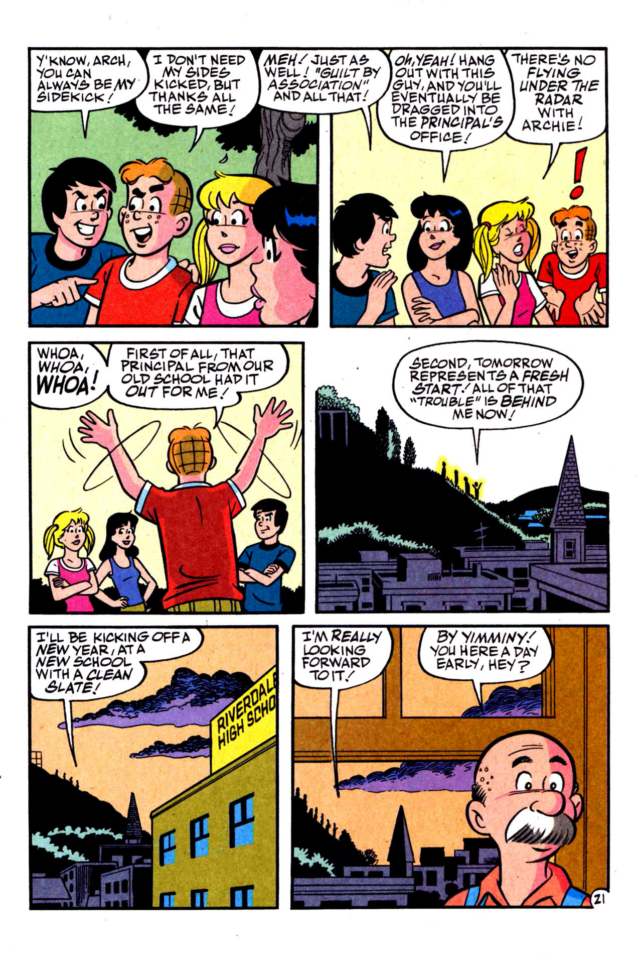 Read online Archie Freshman Year comic -  Issue # TPB 1 - 22