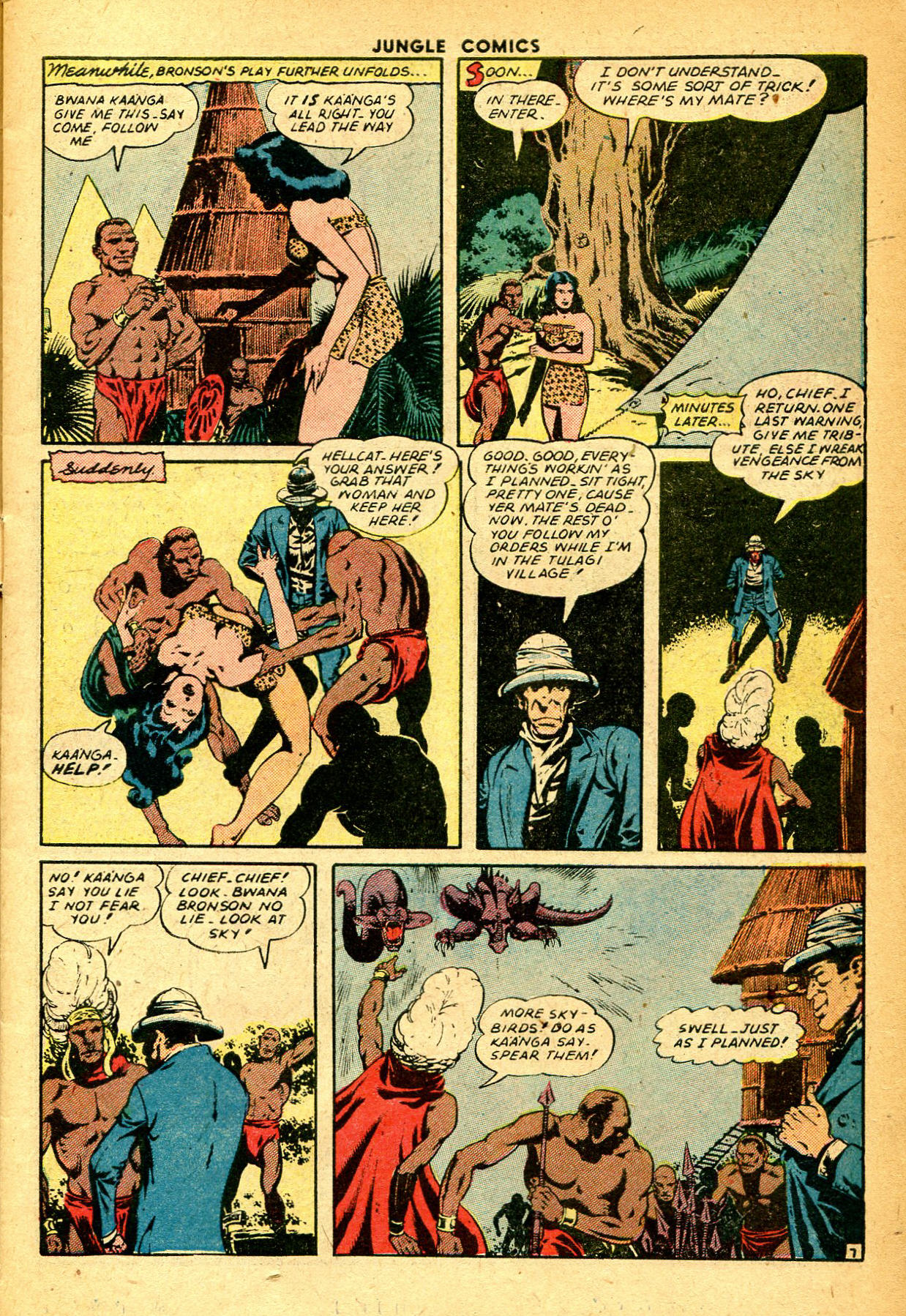 Read online Jungle Comics comic -  Issue #66 - 9