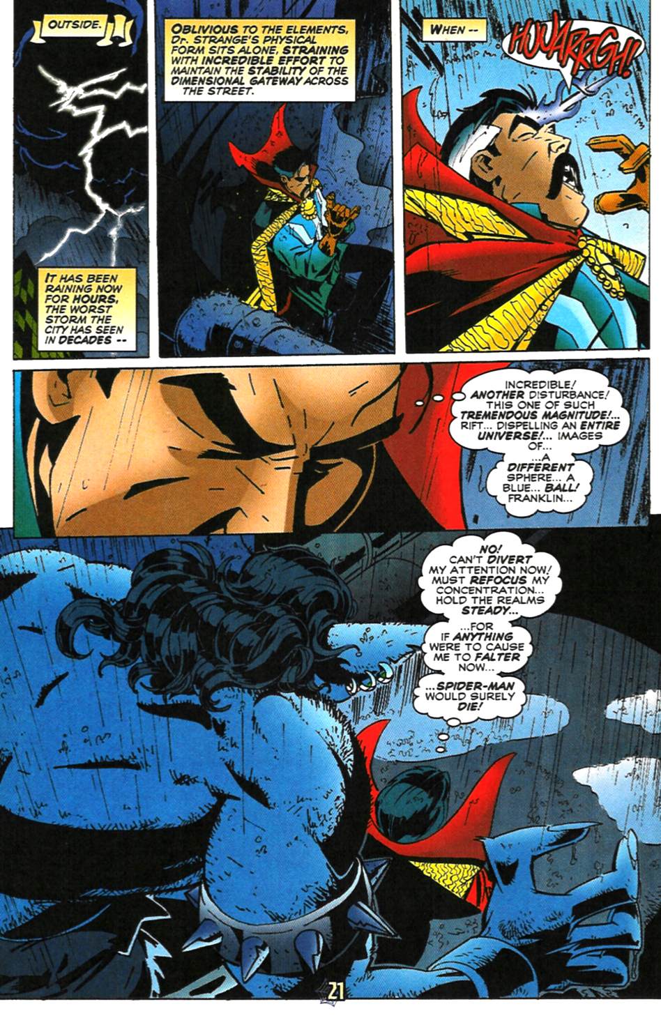 Read online The Sensational Spider-Man (1996) comic -  Issue #22 - 22