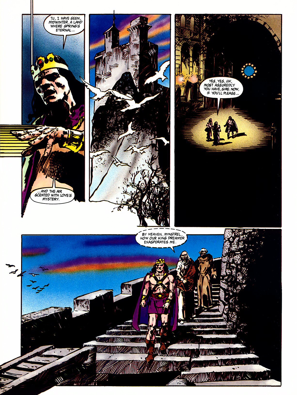 Read online Marvel Graphic Novel comic -  Issue #47 - Kull - The Vale Of Shadow - 57