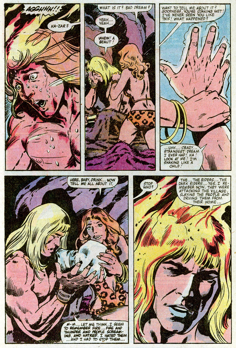 Read online Ka-Zar the Savage comic -  Issue #7 - 4